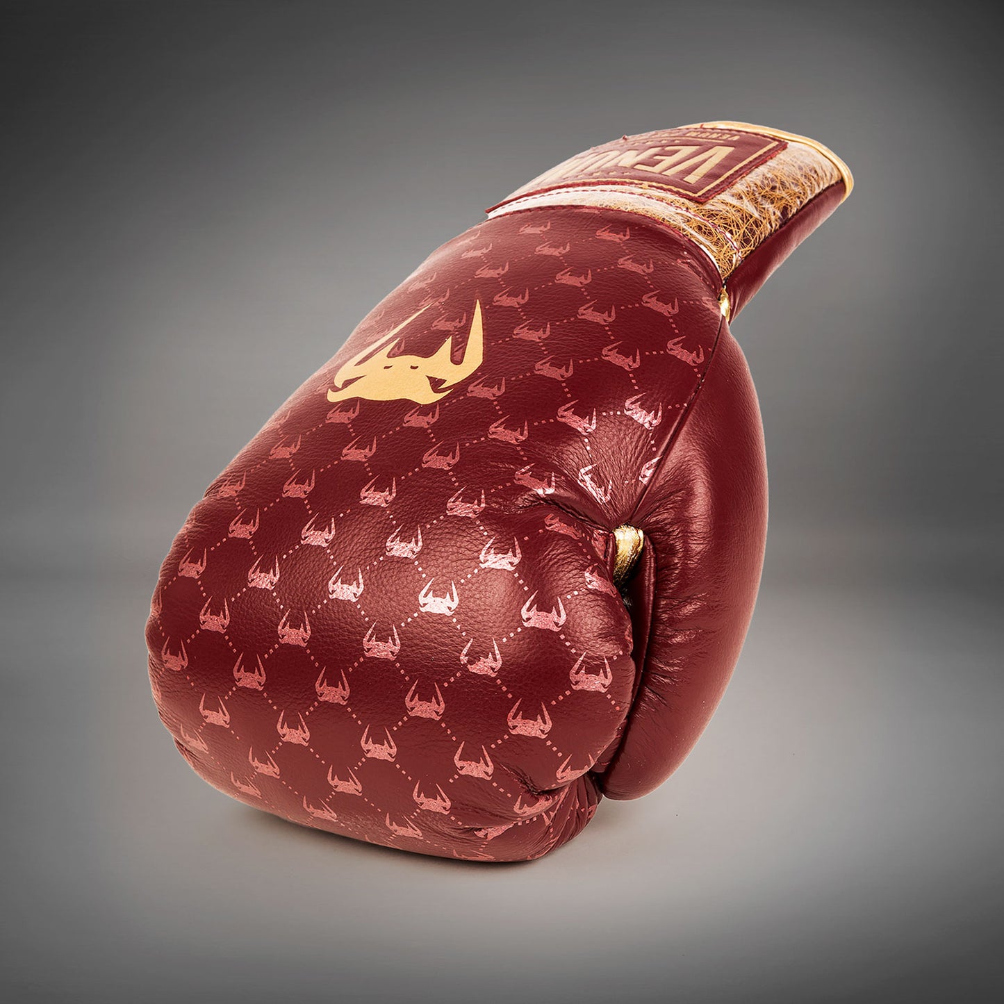 Guantes de boxeo Venum Coco Monogram Pro  - Rojo granate