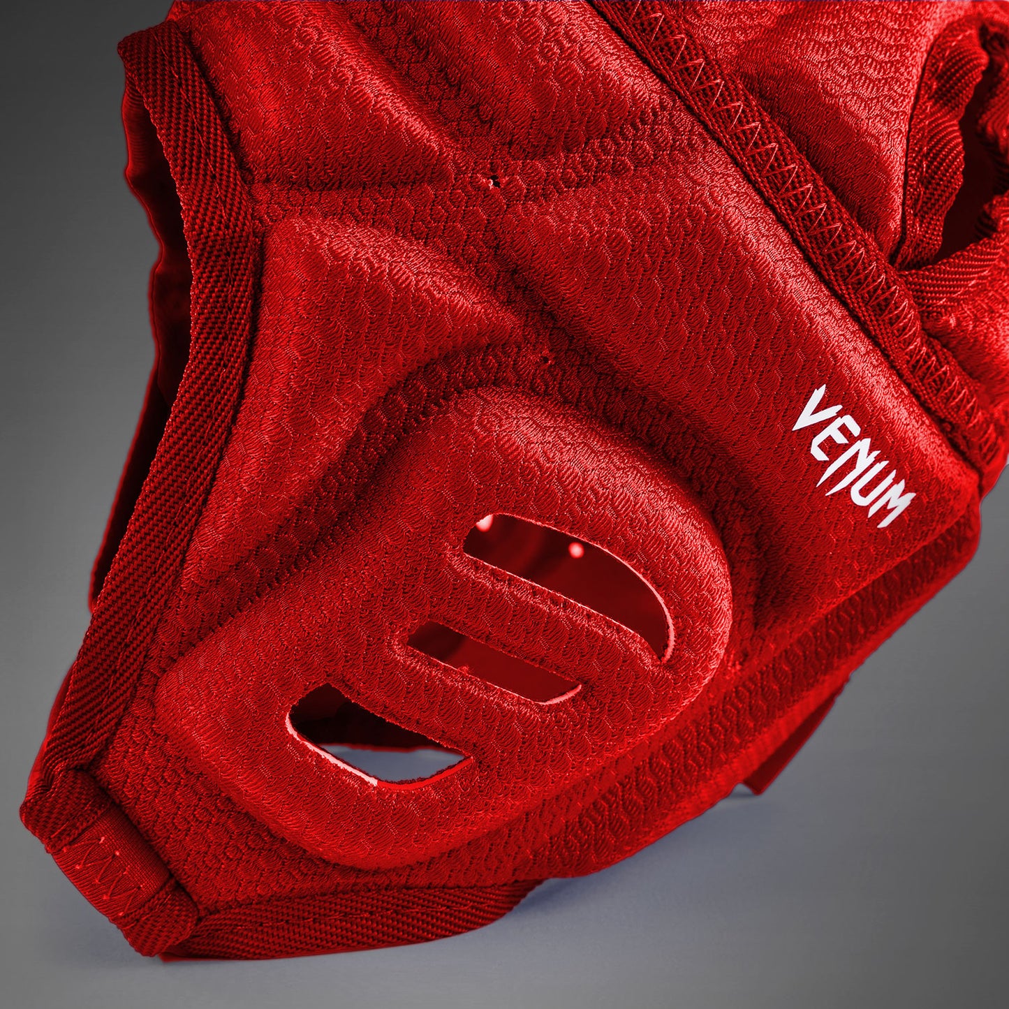 Venum Elite Casco Softshell Protect – Rojo/Blanco