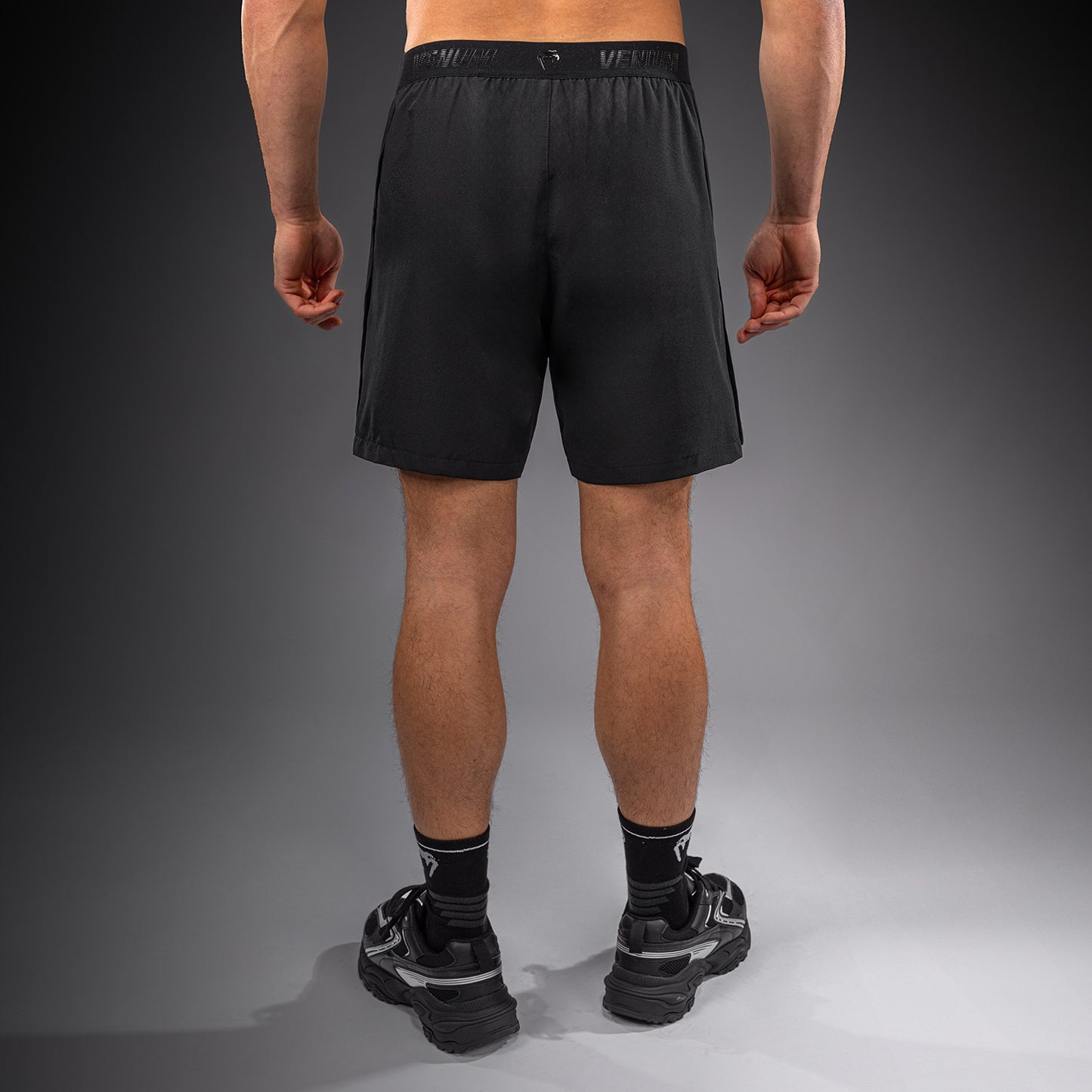 Pantalones cortos de entrenamiento híbridos Venum Lazer - Negro/Gris