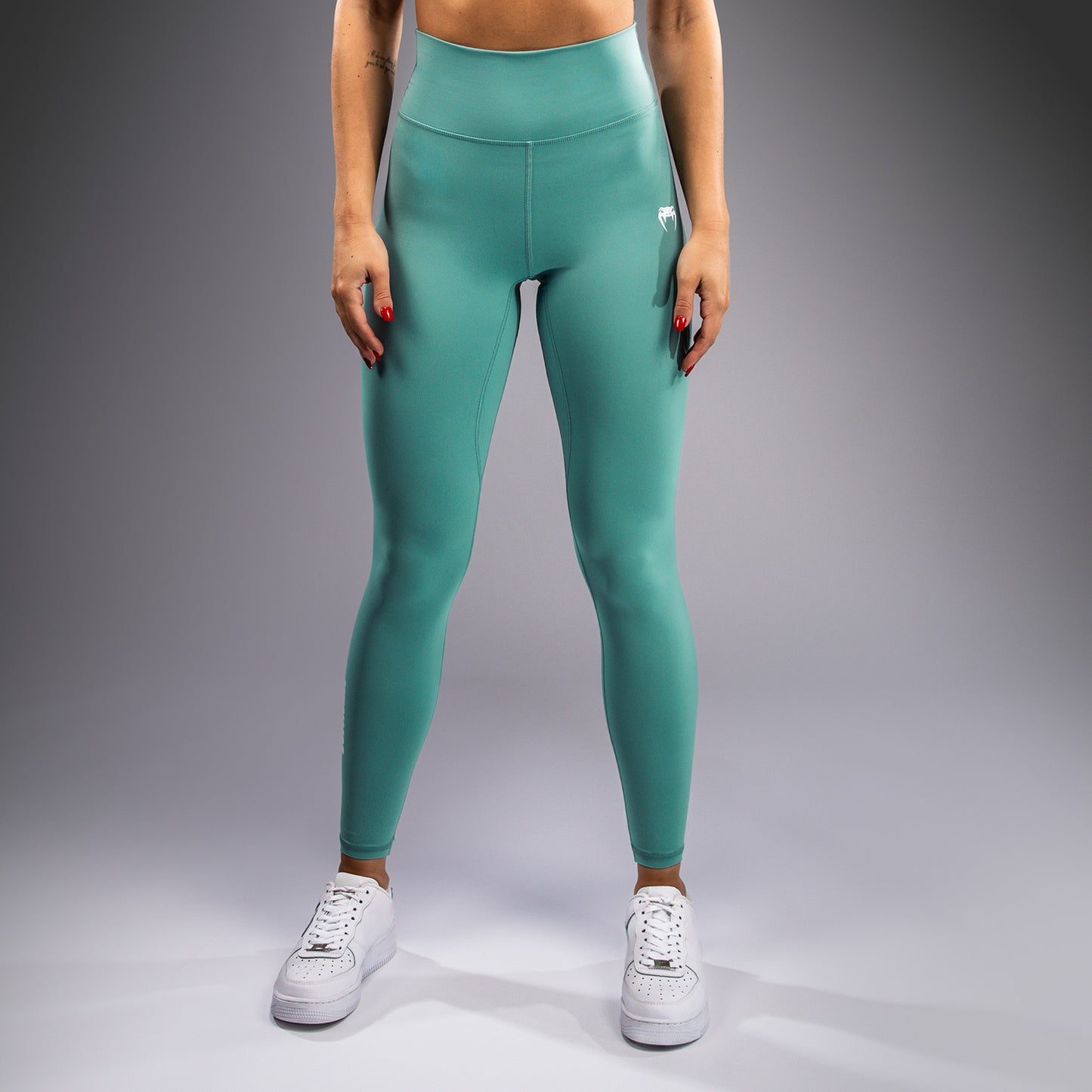 Venum Essential Leggings para Mujer - Verde Aqua