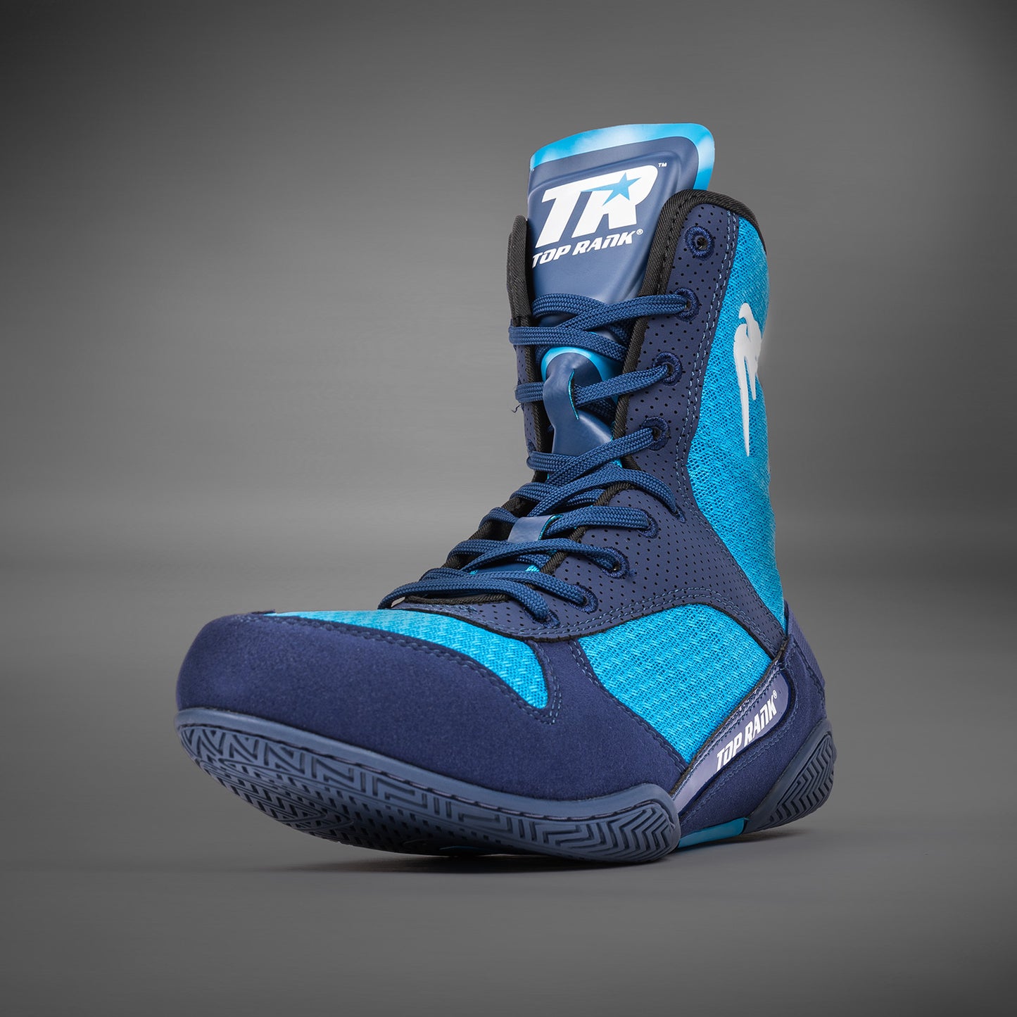 Venum x Top Rank Original Zapatillas de Boxeo - Azul Real