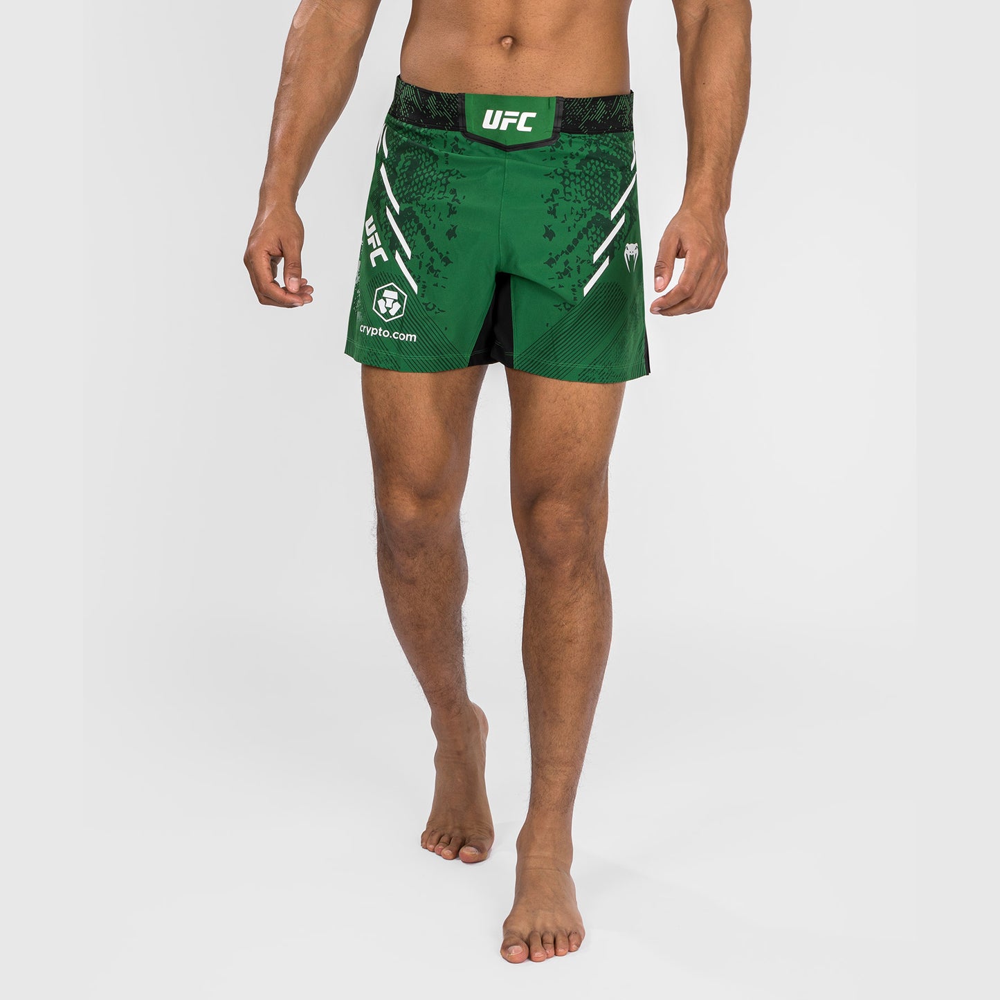 Pantalón Corto UFC Adrenaline by Venum Personalized Authentic Fight Night, Hombre - Corte Corto - Verde