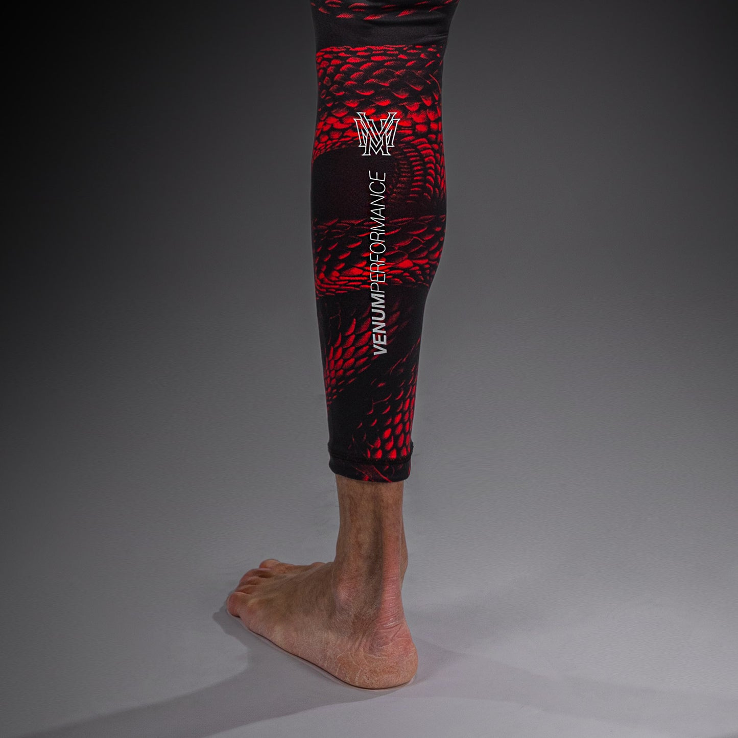 Venum Matupa Spats - Negro/Rojo/Plata