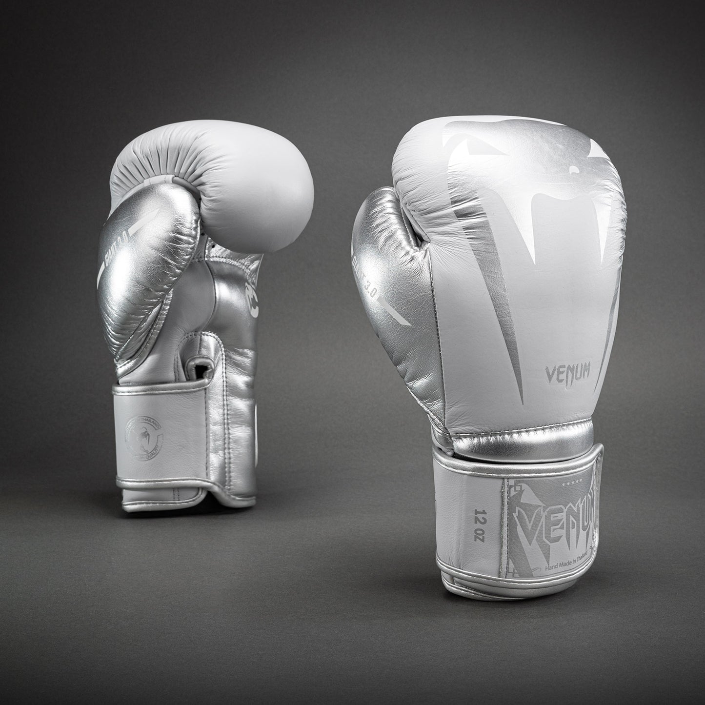 Guantes de Boxeo Venum Giant 3.0 - Gris/Plata