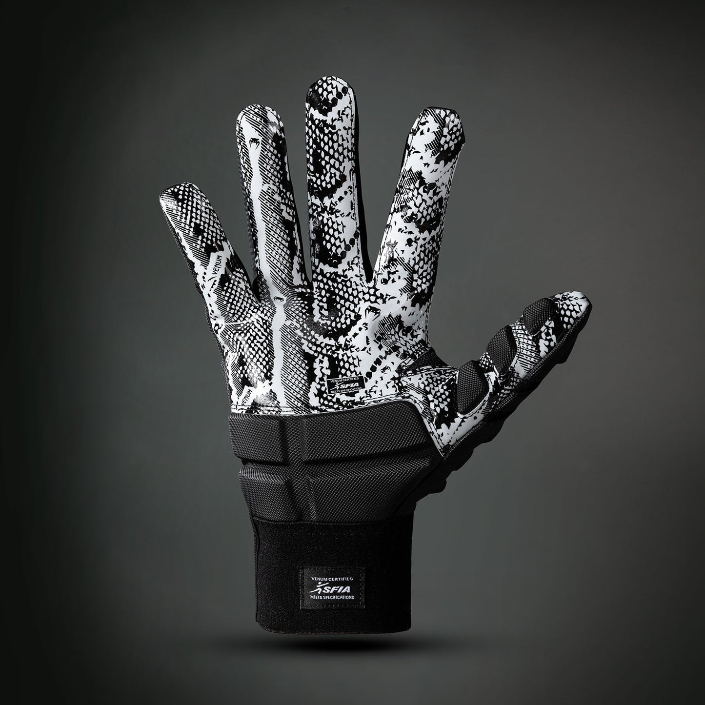 Venum Elite Guantes de Fútbol - Negro/Blanco