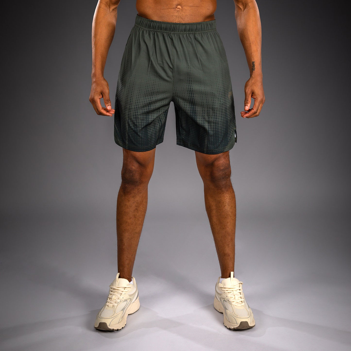 Venum Stealth Short de Entrenamiento – Caqui/Verde Oscuro