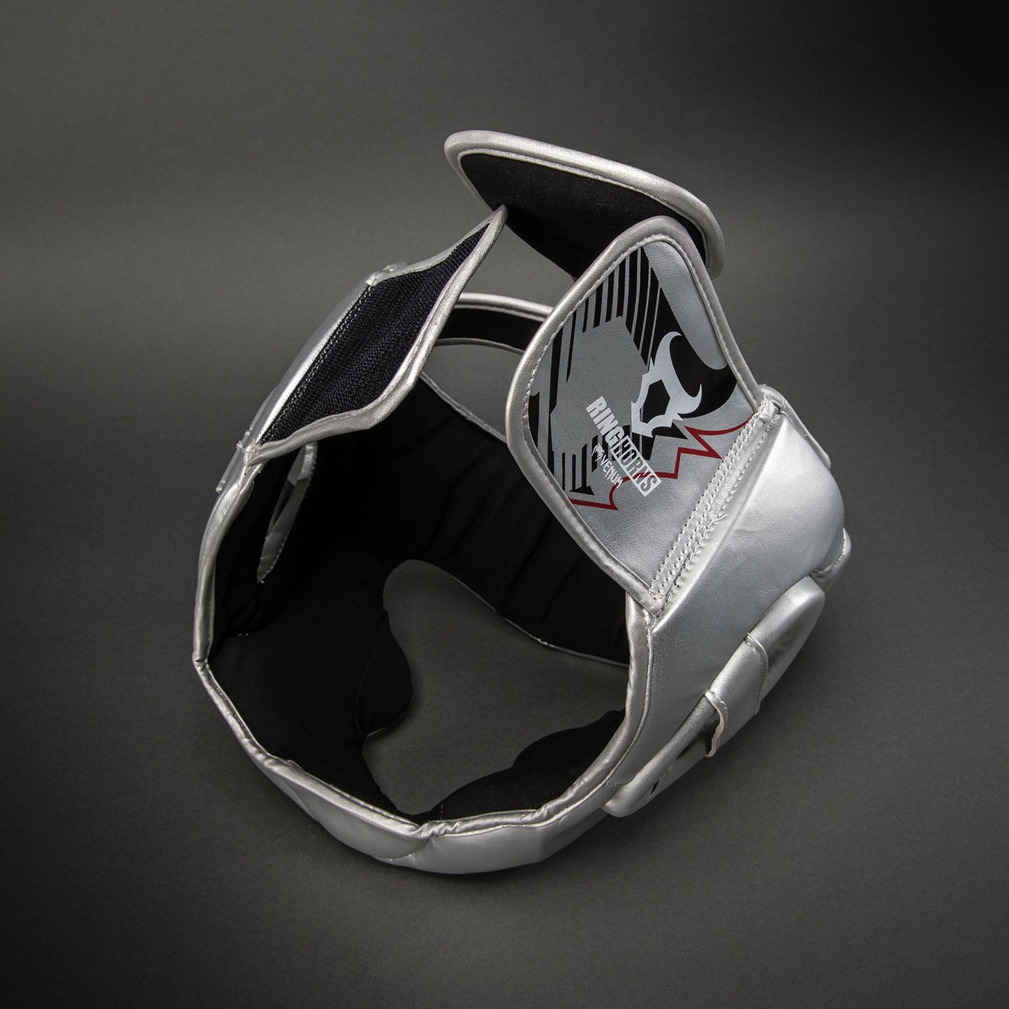 Ringhorns Charger by Venum Casco de Protección – Plata/Negro
