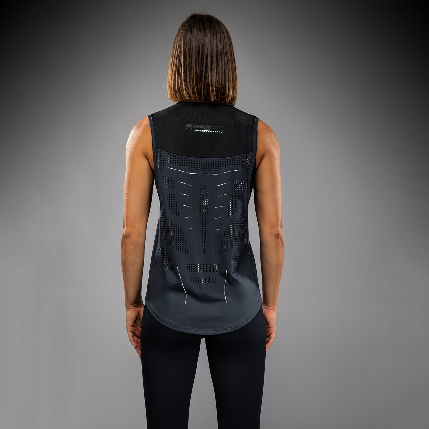 Venum Technical 3.0 Camiseta Sin Mangas Dry Tech para Mujeres - Storm Grey