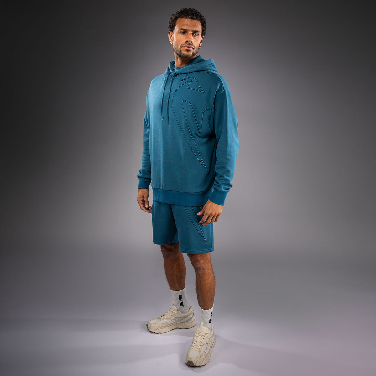 Venum Giant 3D Sudadera con Capucha - Azul Océano
