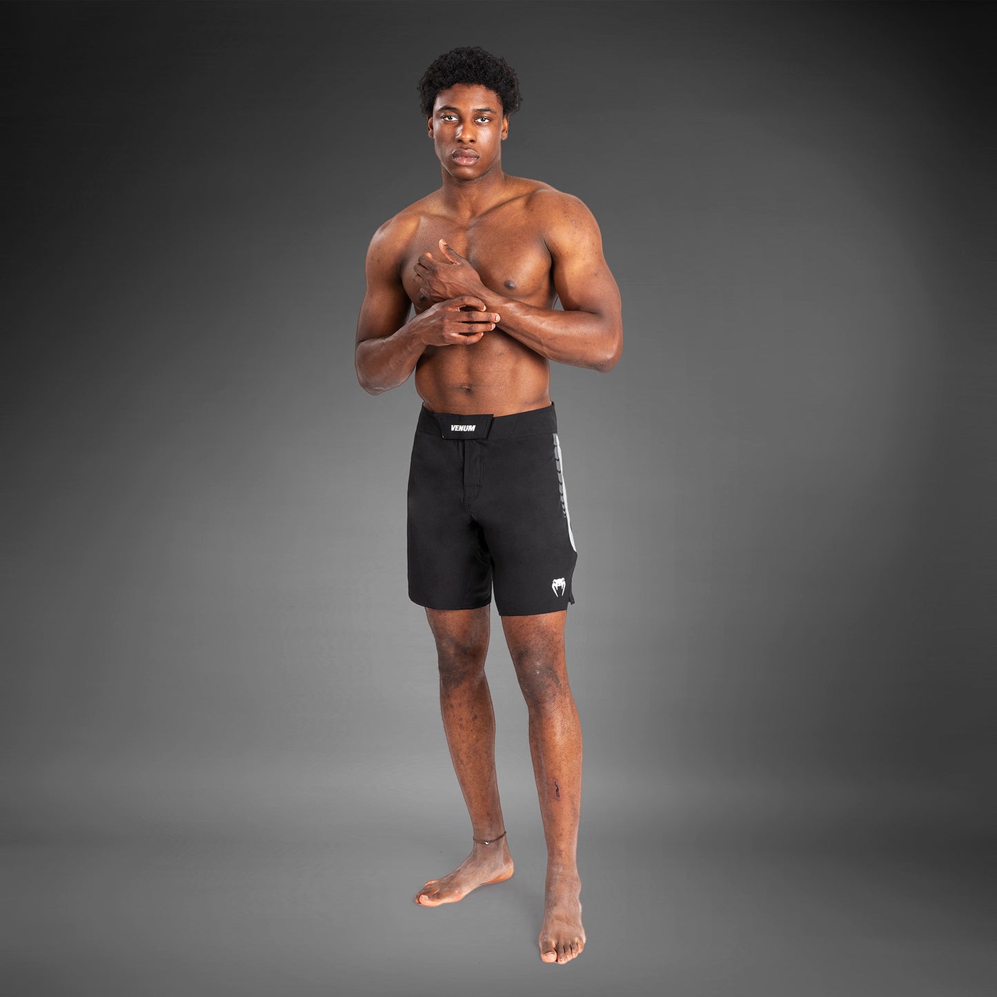 Venum Tempest Pantalones Cortos De Combate para Hombre - Negro/Gris