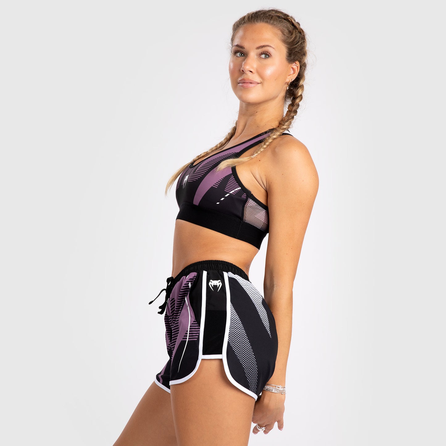 Venum Adrenaline Pantalones Cortos de Rendimiento para Mujer - Purple