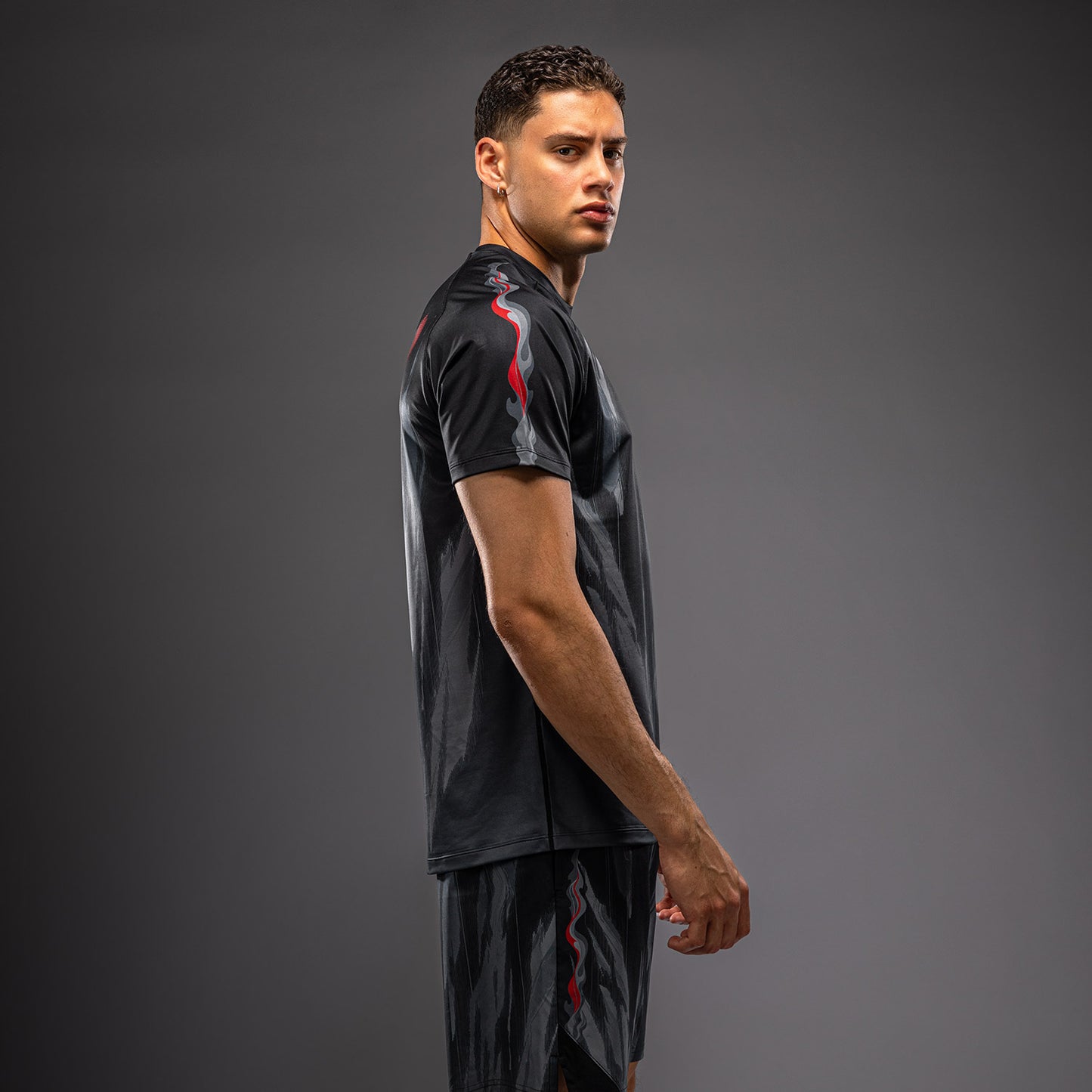 Venum Demon Camiseta Dry Tech - Negro/Gris