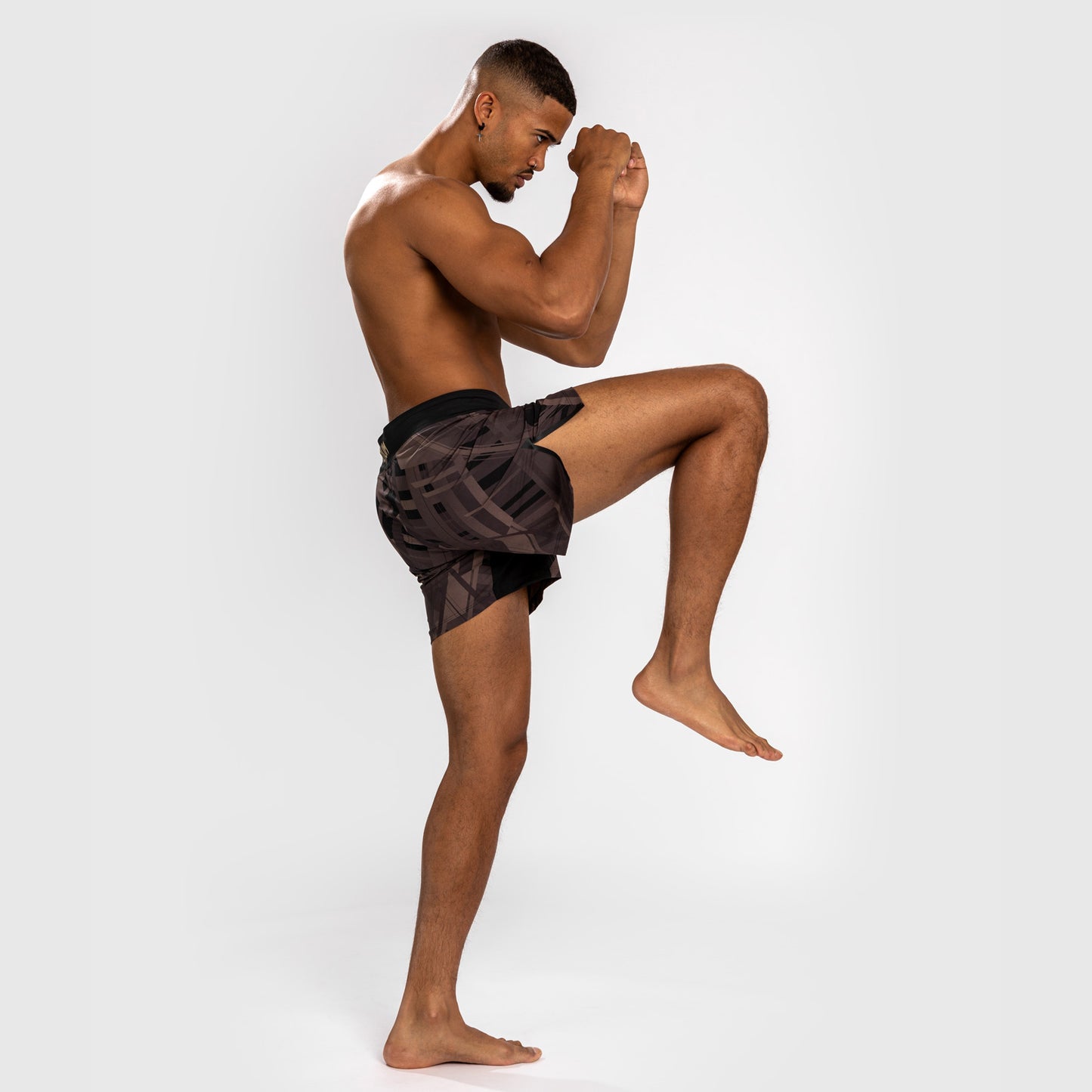Venum Tecmo 2.0 Fightshort - Negro/Marrón
