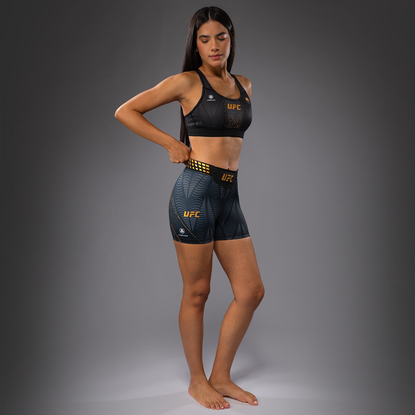 UFC Zenith by Venum Authentic Fight Night Short Vale Tudo ajuste corto Mujer Personalizado - Champion