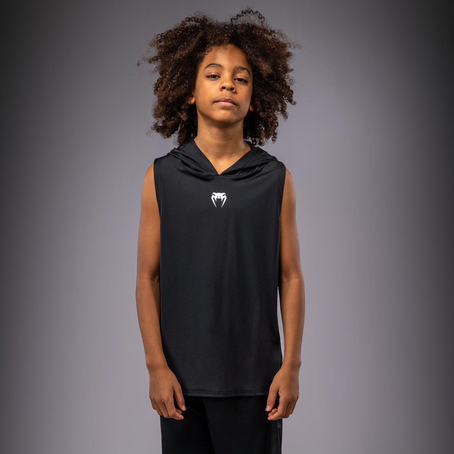 Venum Elite Sudadera Dry-Tech Sin Mangas Para Niños - Negro
