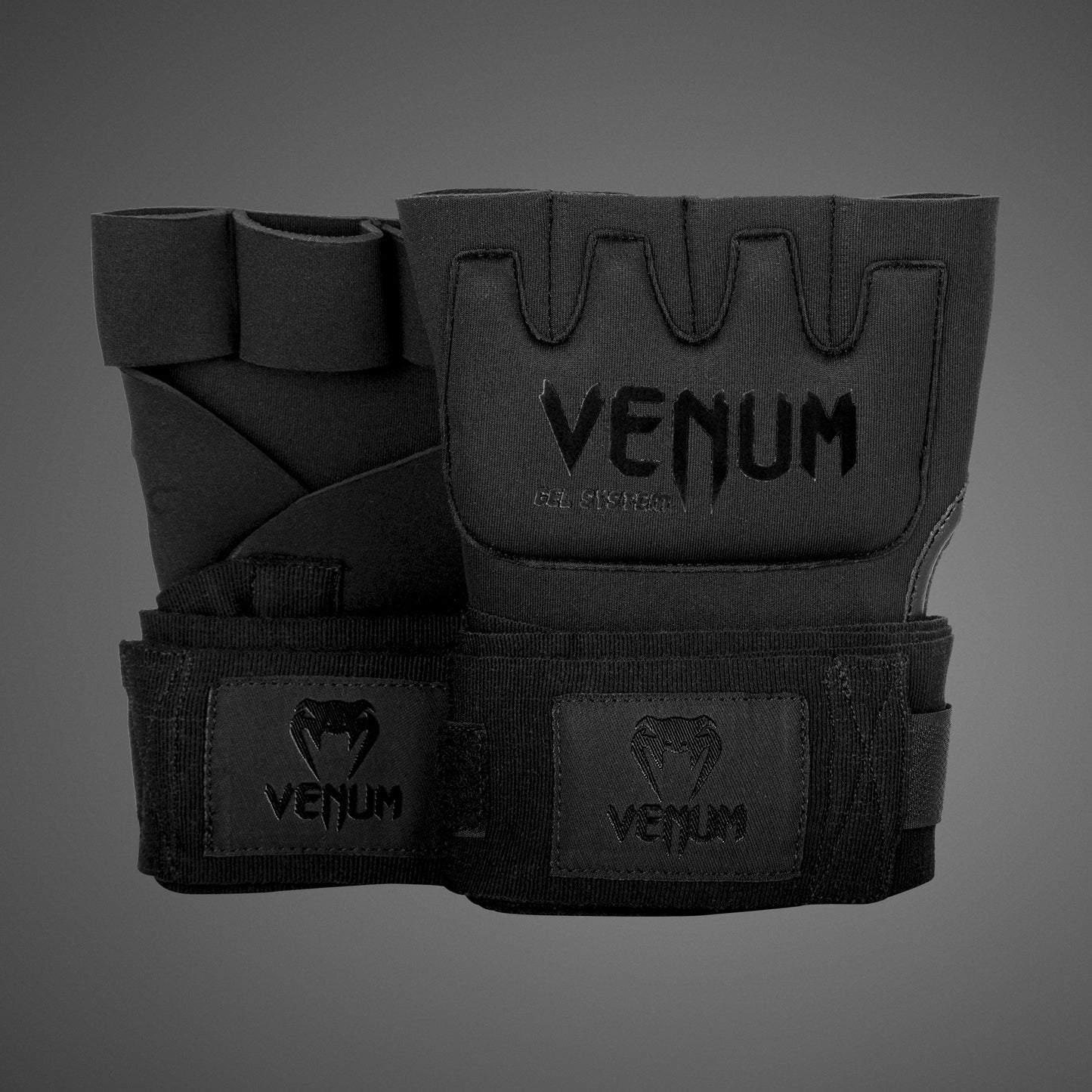 Venum Gel Kontact Guante Venda - Negro/Negro