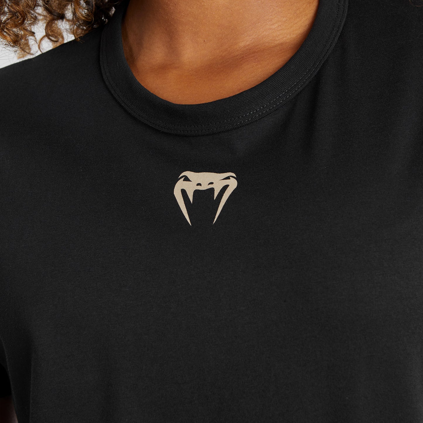 UFC Adrenaline by Venum Fight Week Camiseta de algodón de manga corta para Mujer - Negro