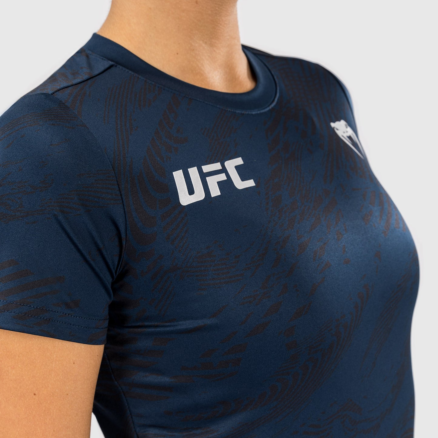UFC Fusion by Venum Fight Week Camiseta Dry-Tech para Mujer - Azul oceánico