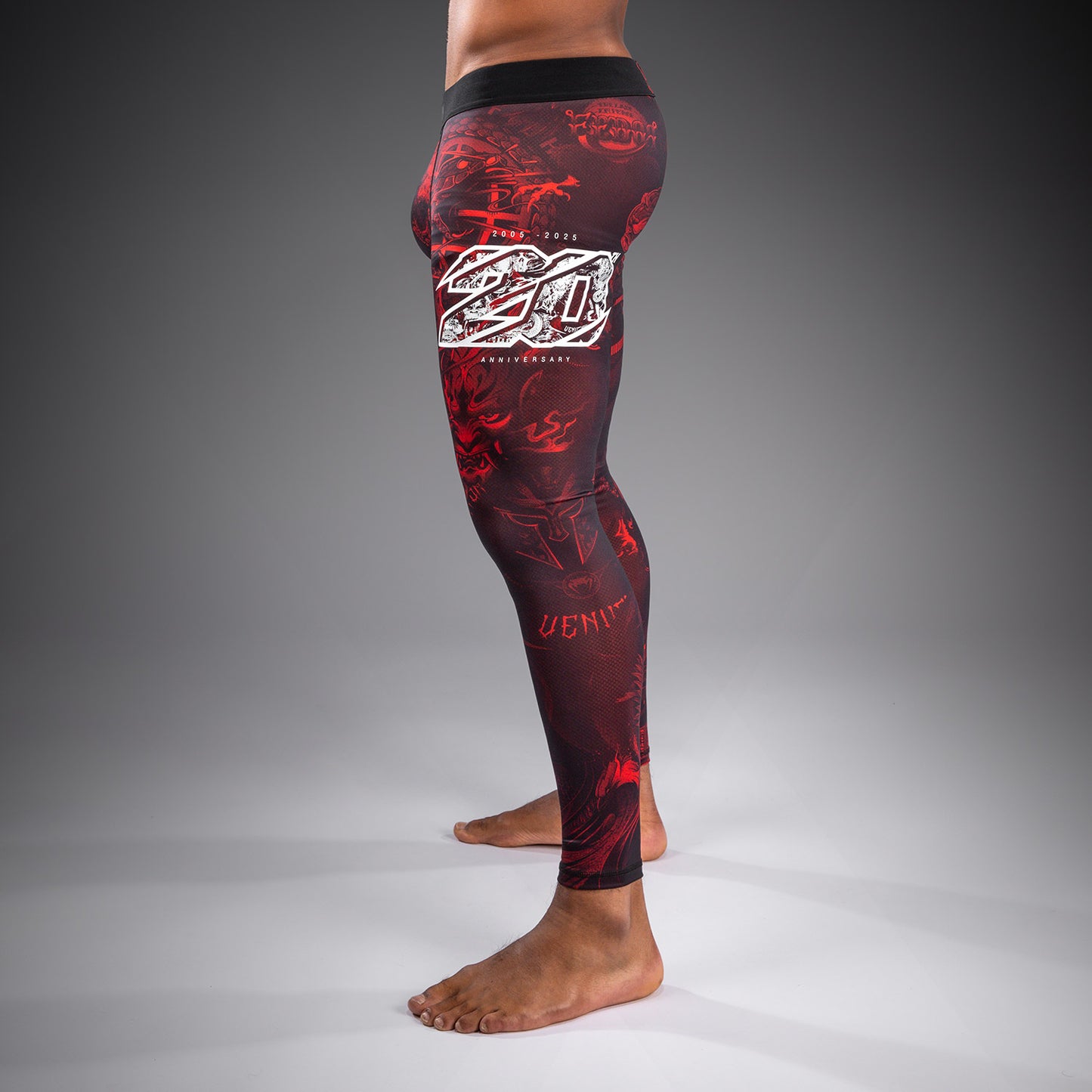 Venum 20th Anniversary Spats - Negro/Rojo