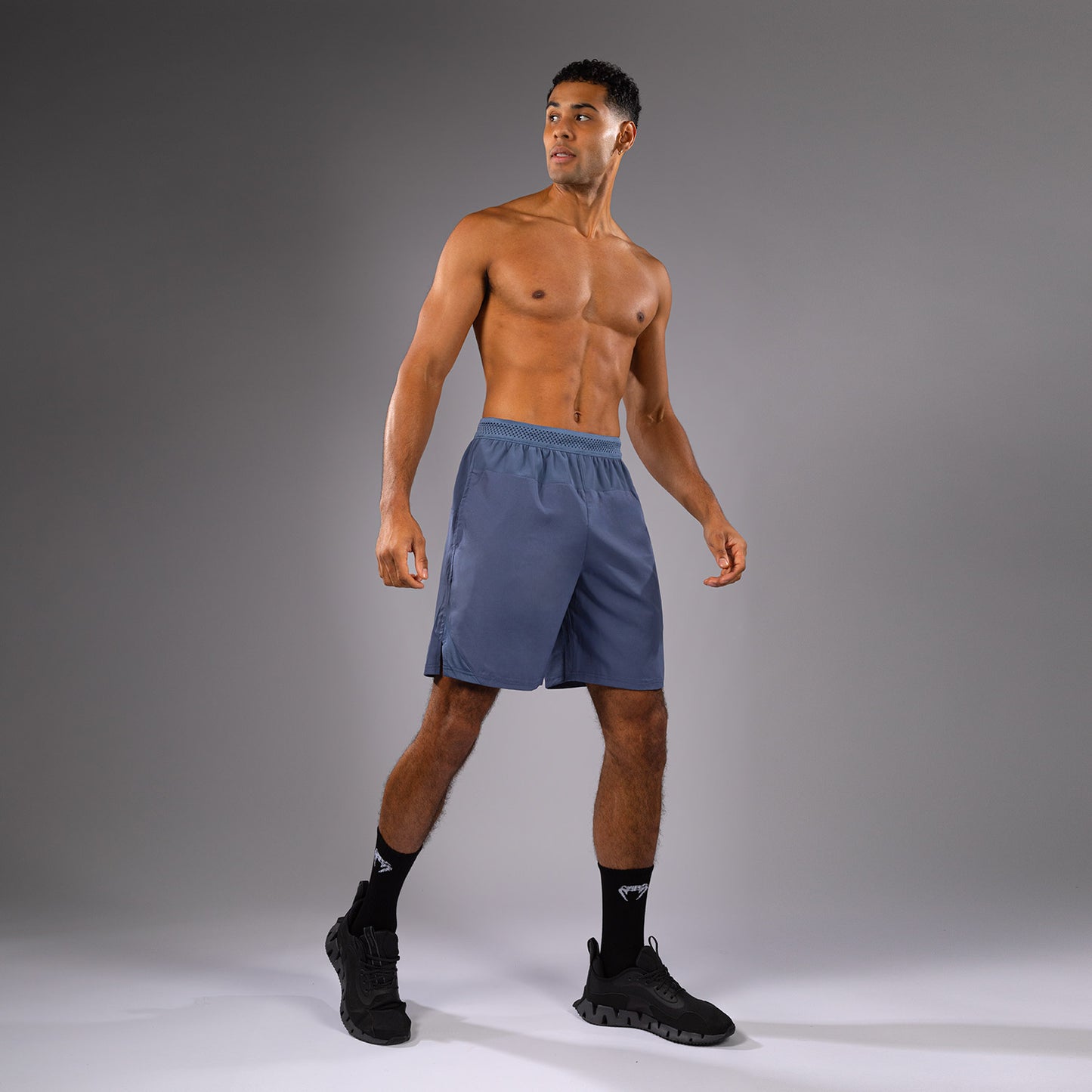 Venum G-Fit Air Pantalones Cortos de Entrenamiento para Hombre - Azul Nublado