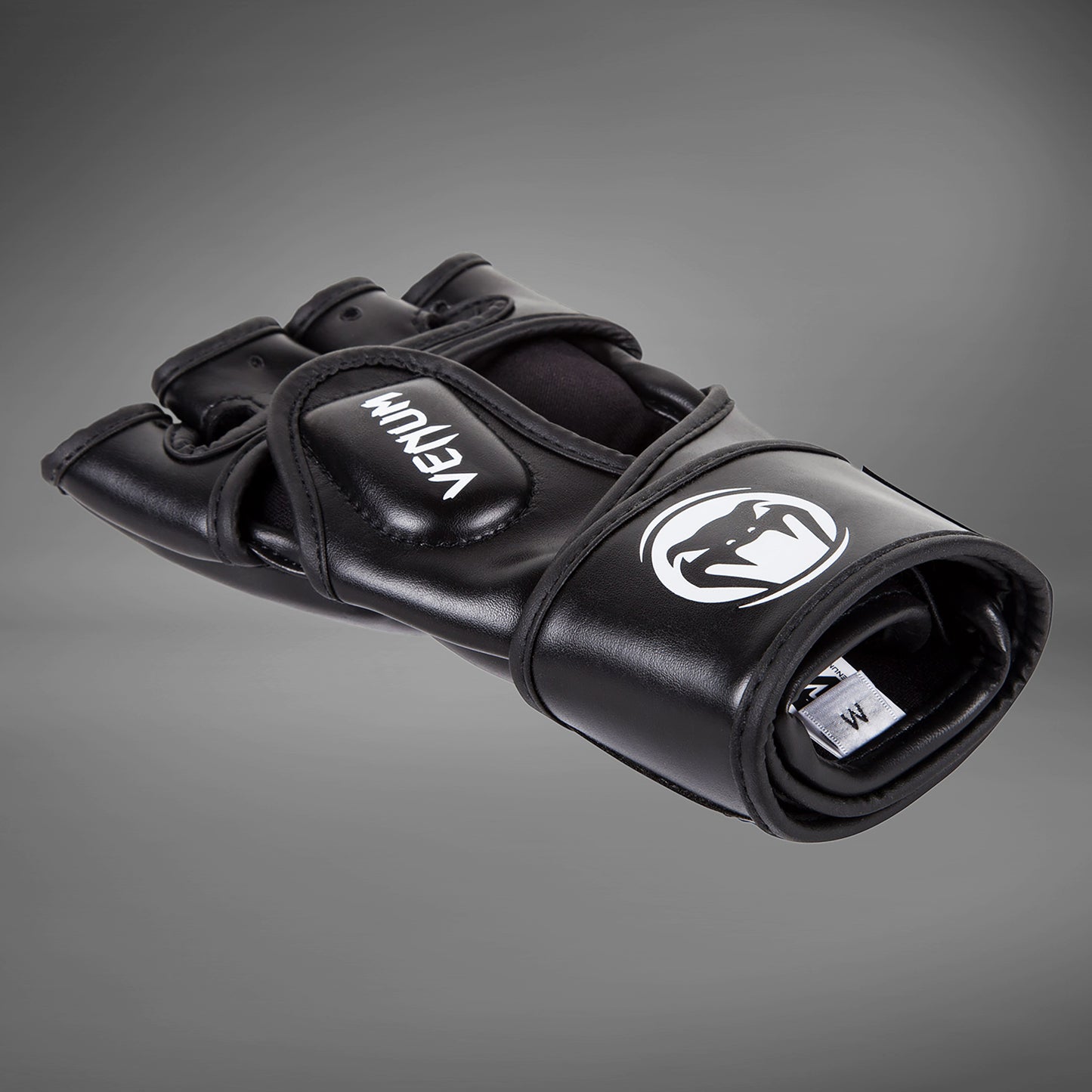 Venum Impact Skintex Guantes de MMA - Negro