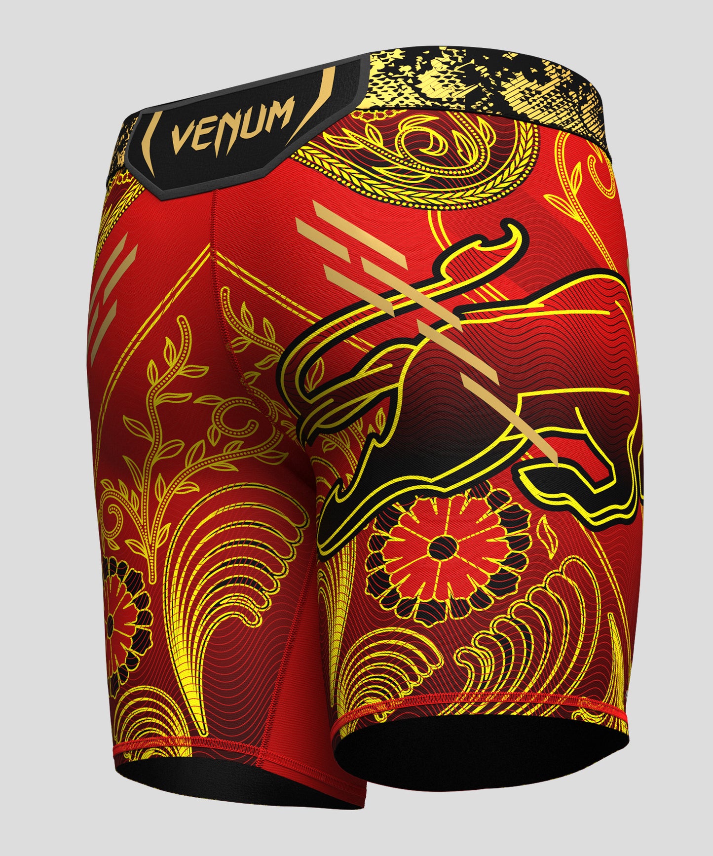 UFC Unrivaled by Venum Ilia Topuria Short Vale Tudo para Hombres - Rojo