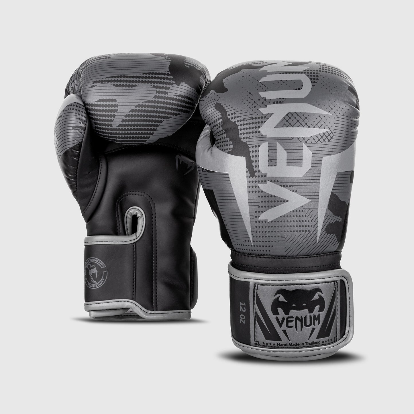 Guantes de boxeo Venum Elite - Gris/Camuflaje