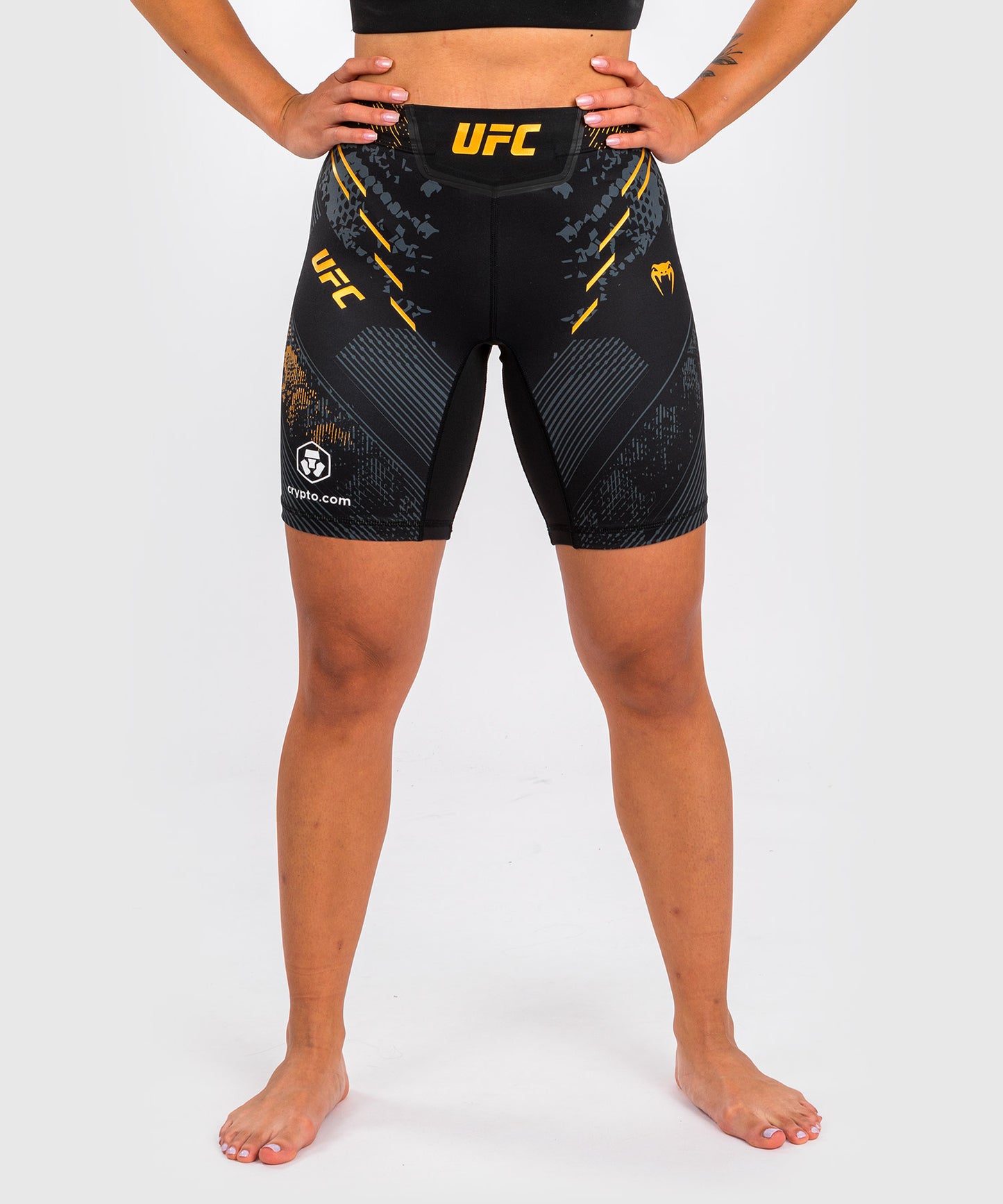 UFC Adrenaline by Venum Authentic Fight Night Short Vale Tudo para Mujer - Corte Largo - Champion