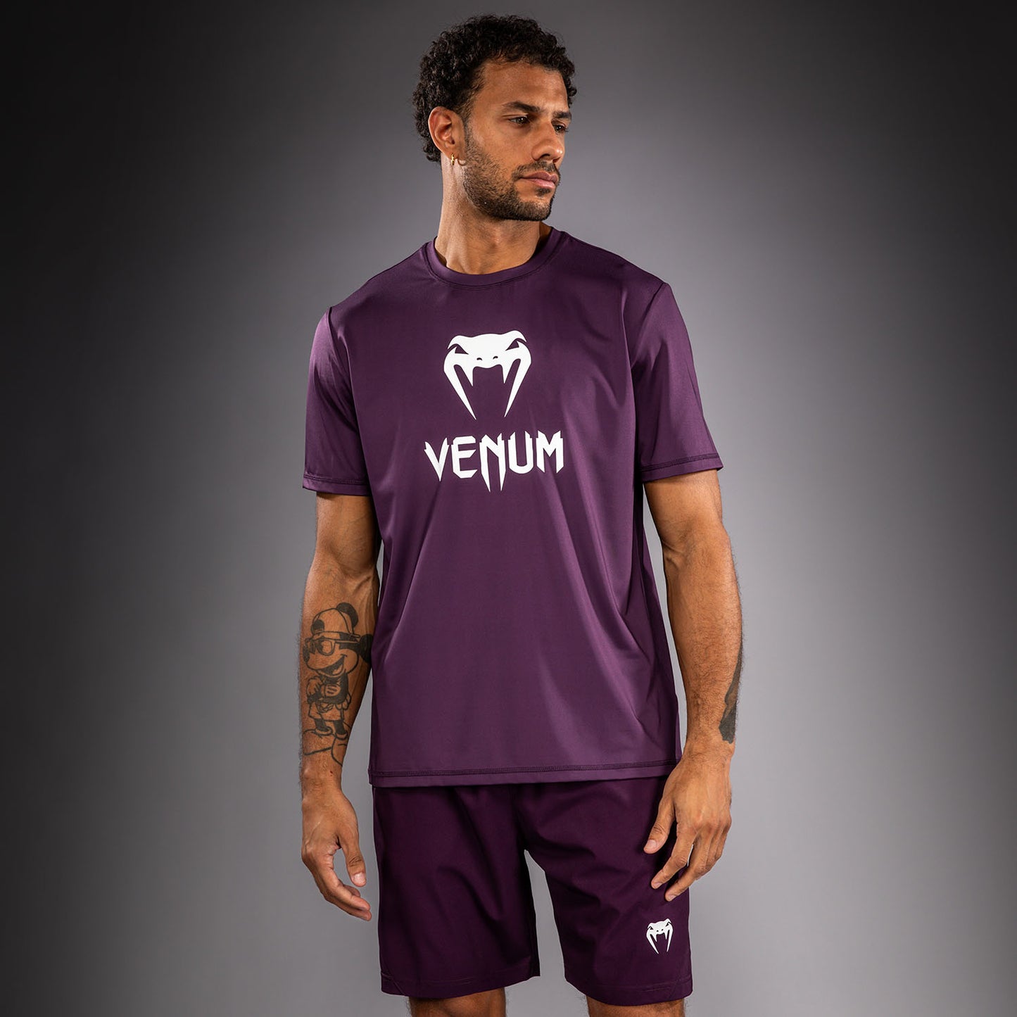Venum Classic Camiseta Dry Tech - Morado oscuro