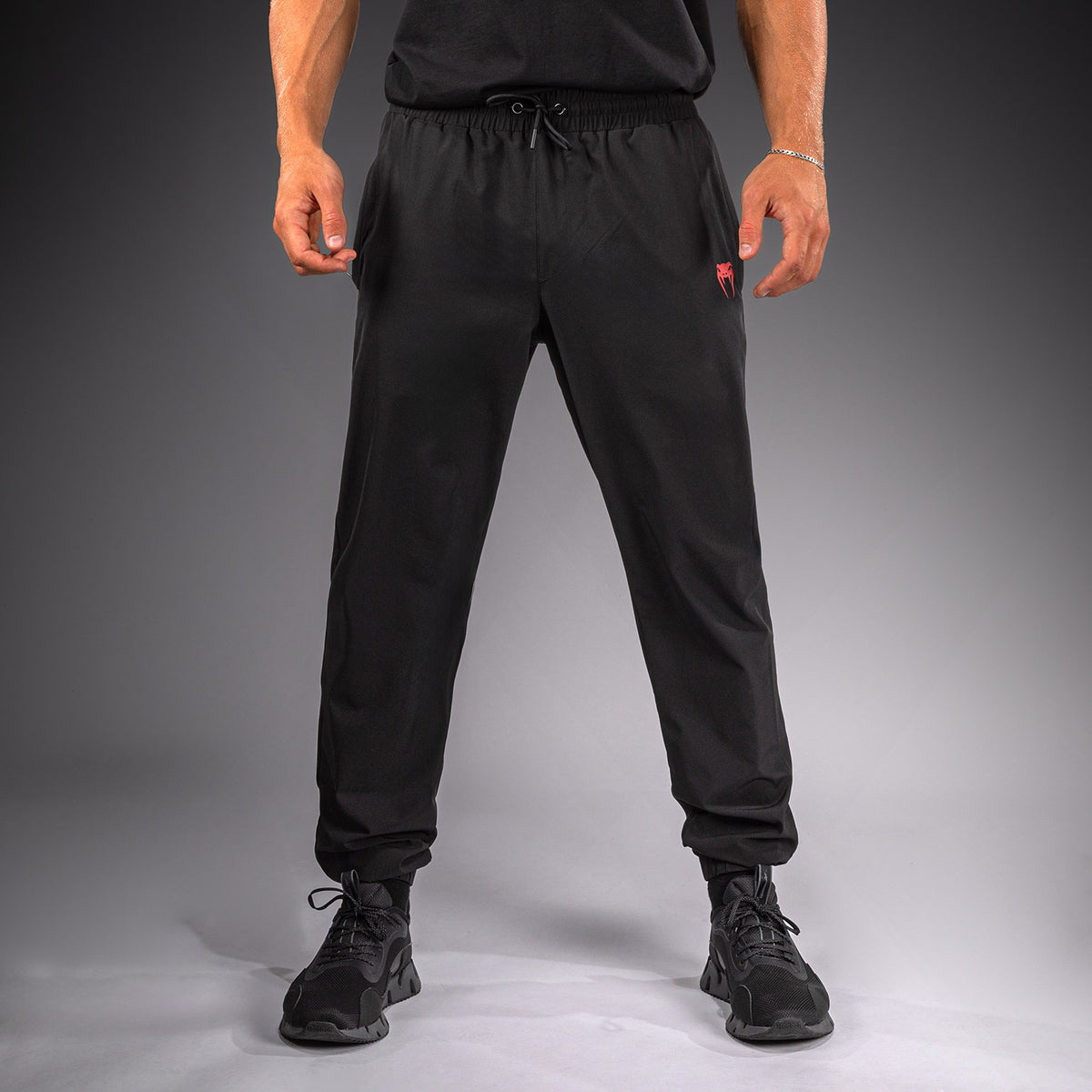 Venum Amazonia Reborn Pantalón de chándal - Negro/Rojo