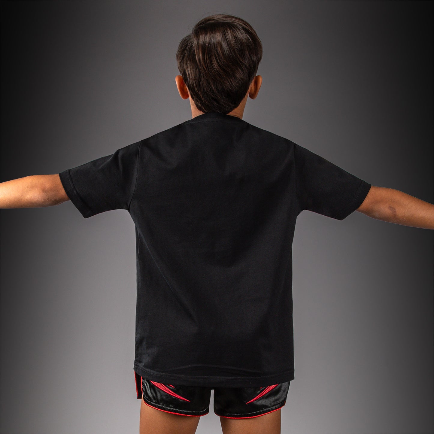 Venum Attack Camiseta de Algodón para Niño - Negro/Rojo