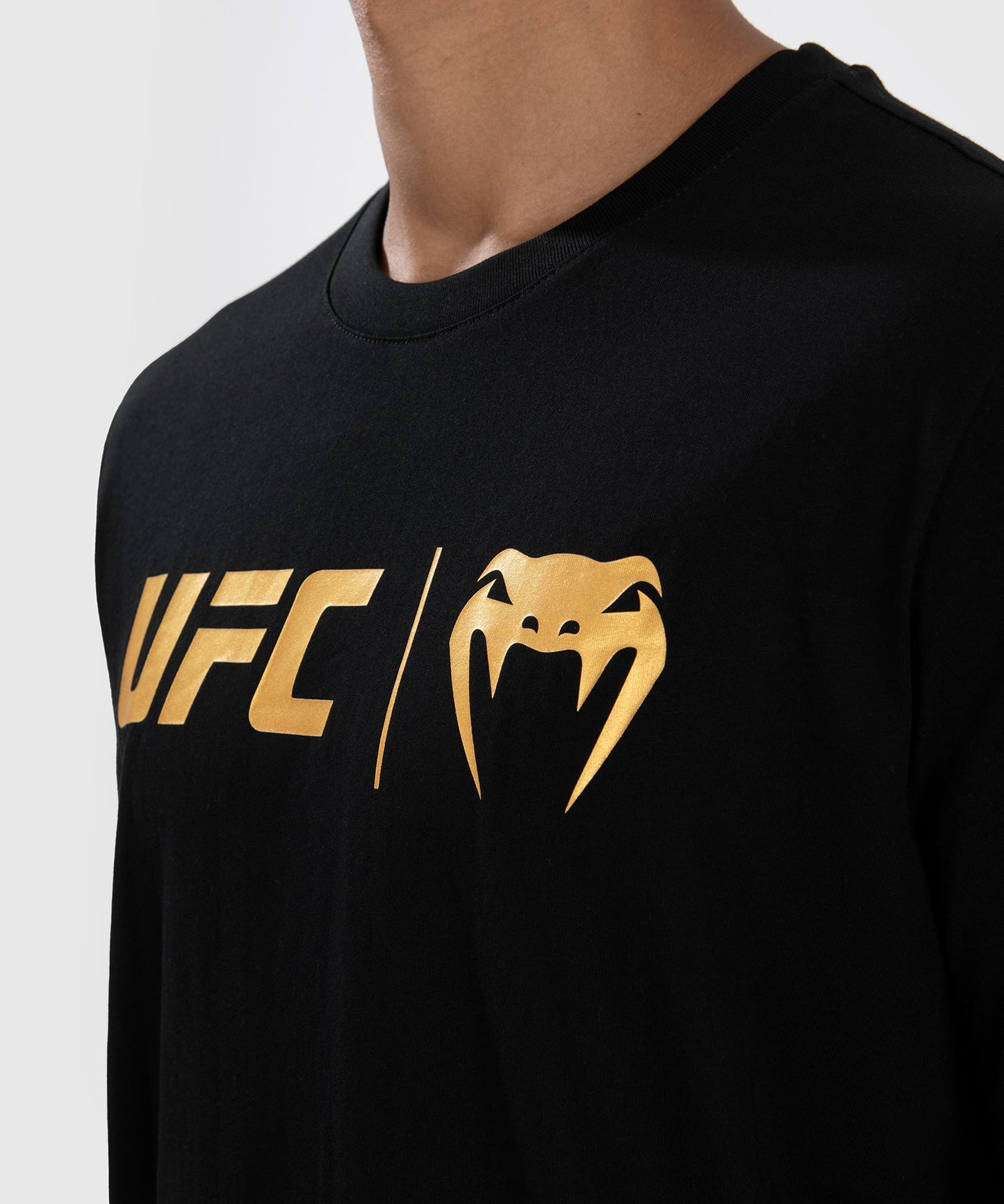 UFC Venum Classic  Camiseta - Negro/Dorado