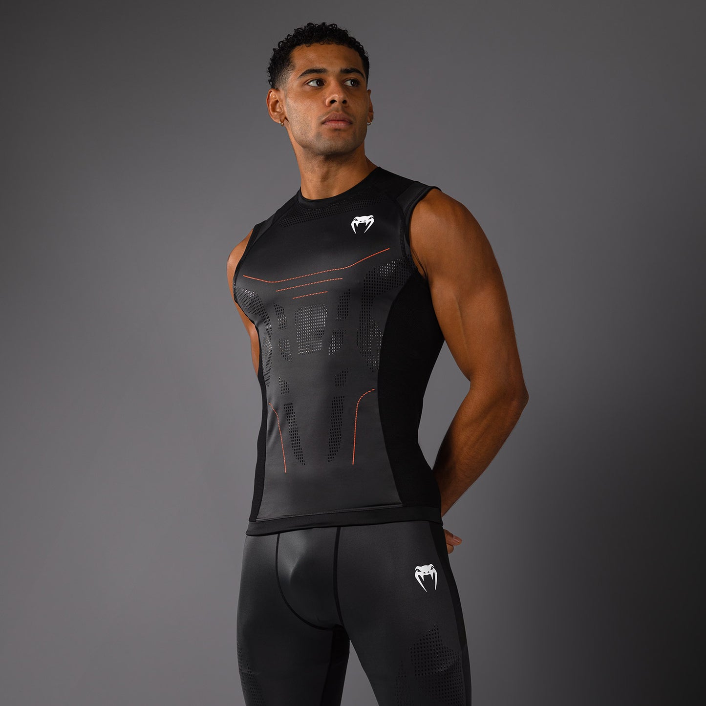Venum Technical 3.0 Camiseta Sin Mangas Rashguard - Grafito