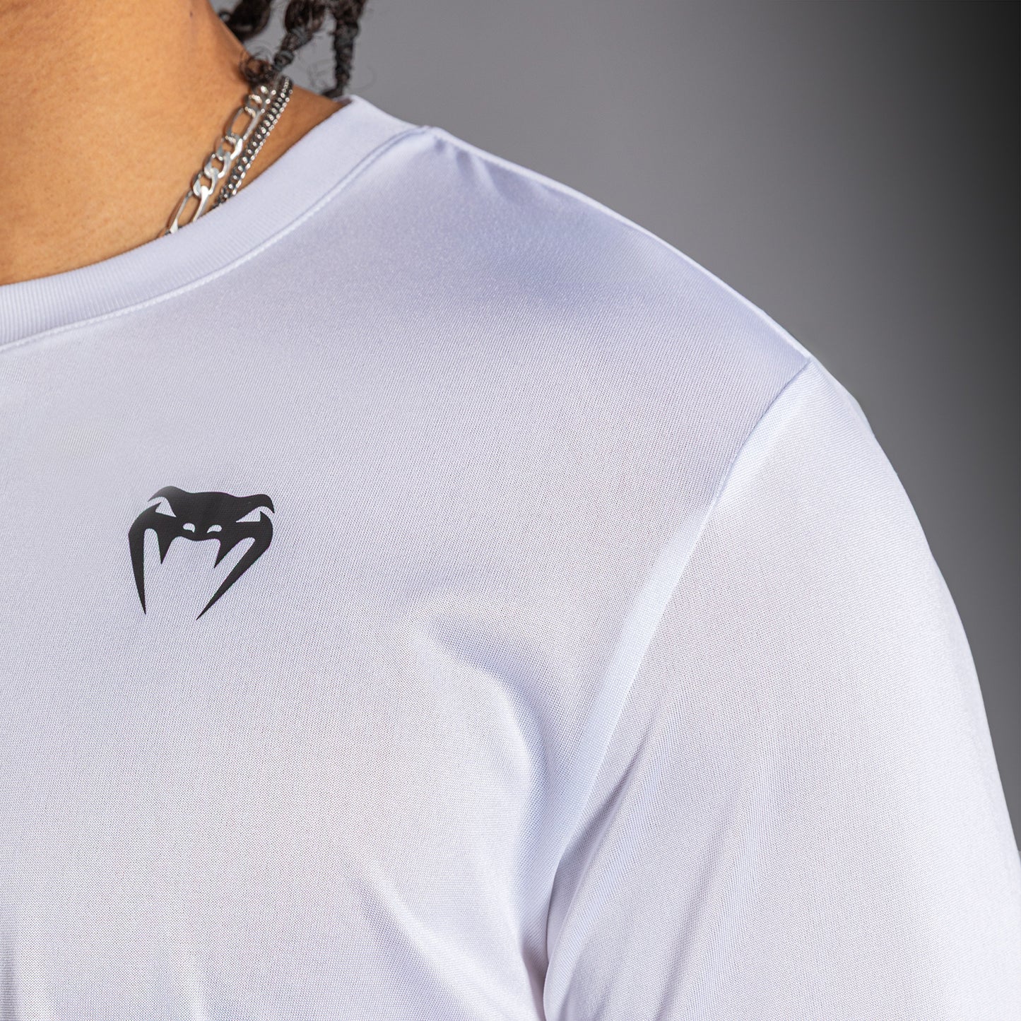Venum Lineup Camiseta Manga Larga - Blanco/Negro