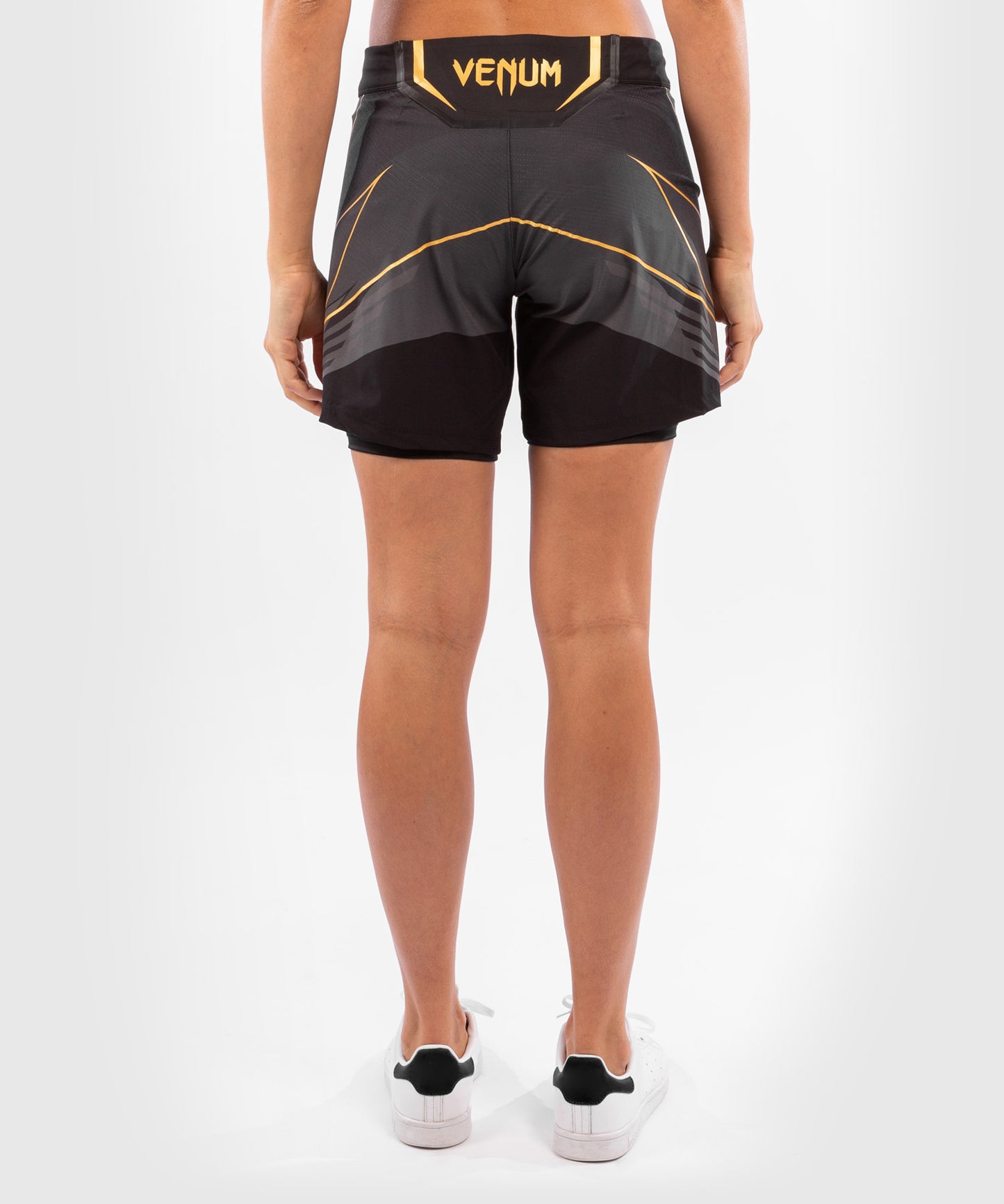 Pantalón De MMA Para Mujer Ufc Venum Authentic Fight Night – Modelo Largo - Campeón