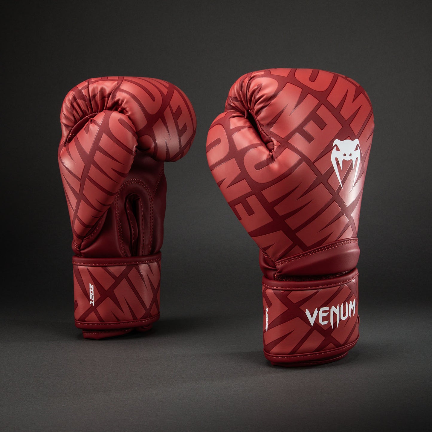 Venum Contender 1.5 XT 3D Guantes de Boxeo – Rojo Cereza/Blanco