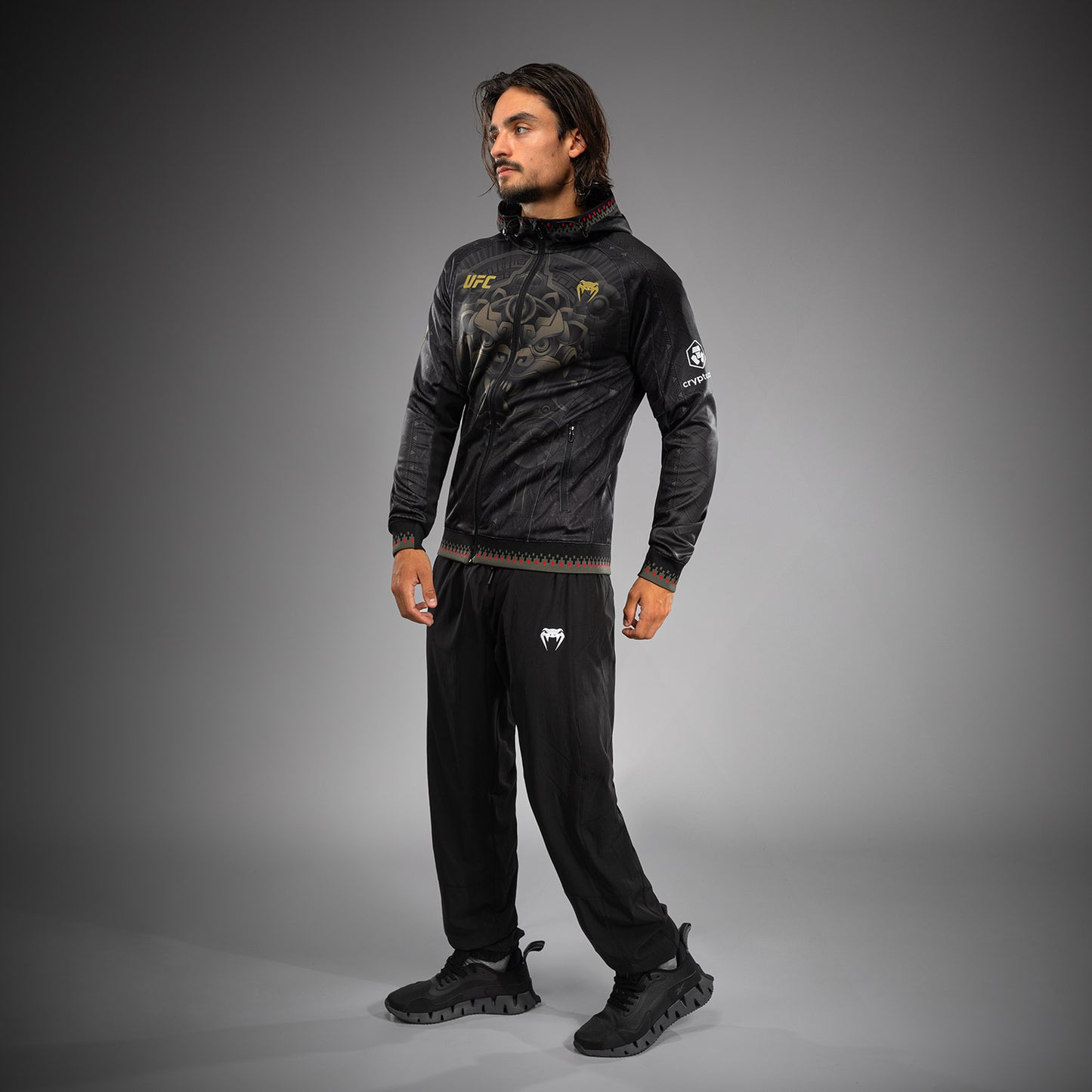 Noche UFC 2.0 By Venum Authentic Fight Night Sudadera con Capucha - Negro