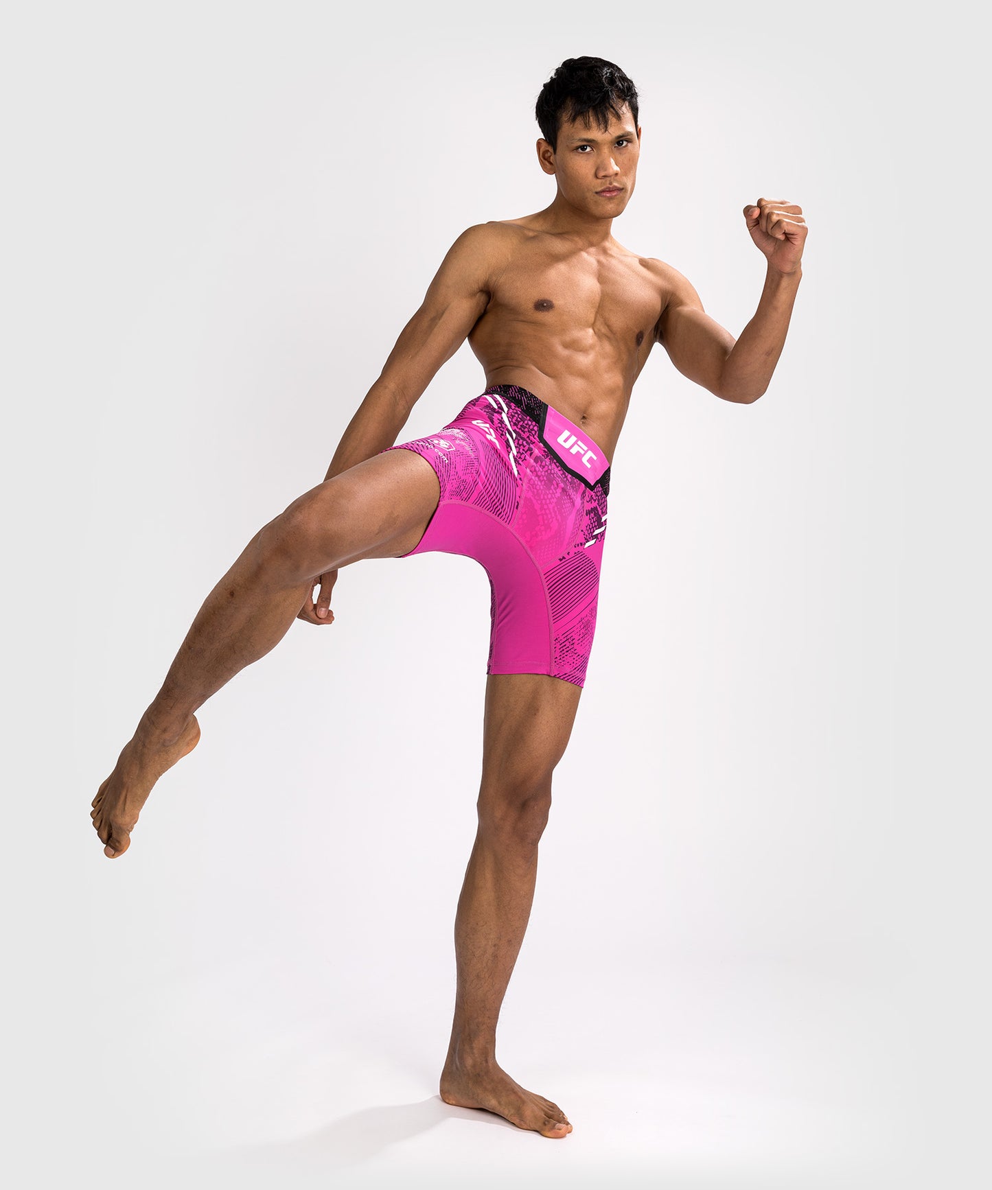 UFC Unrivaled by Venum Authentic Fight Night Short de Vale Tudo para Hombres - Rosa
