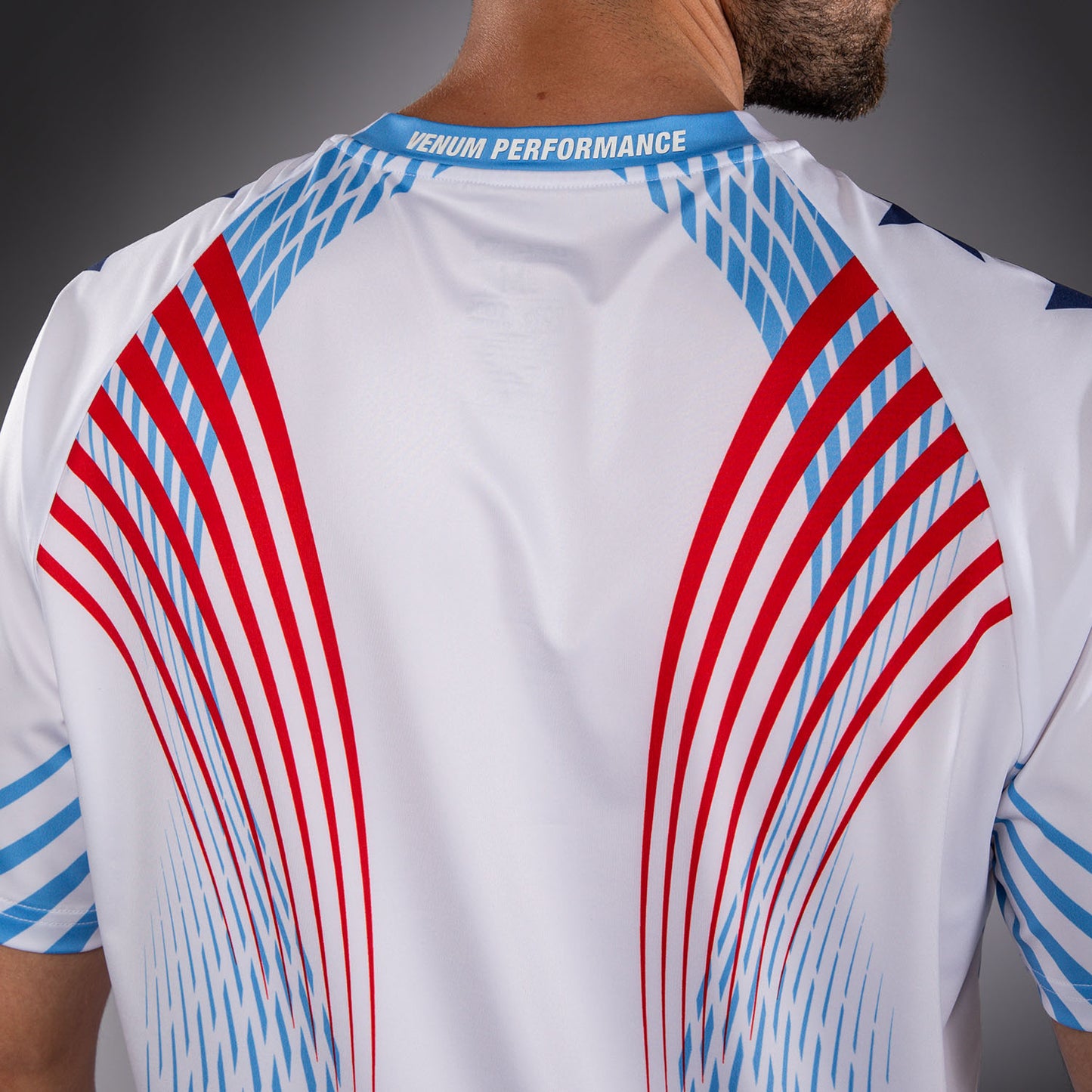 Official UFC Freedom 250 by Venum Personalizado Authentic Fight Night Walkout Jersey para hombre - Blanco