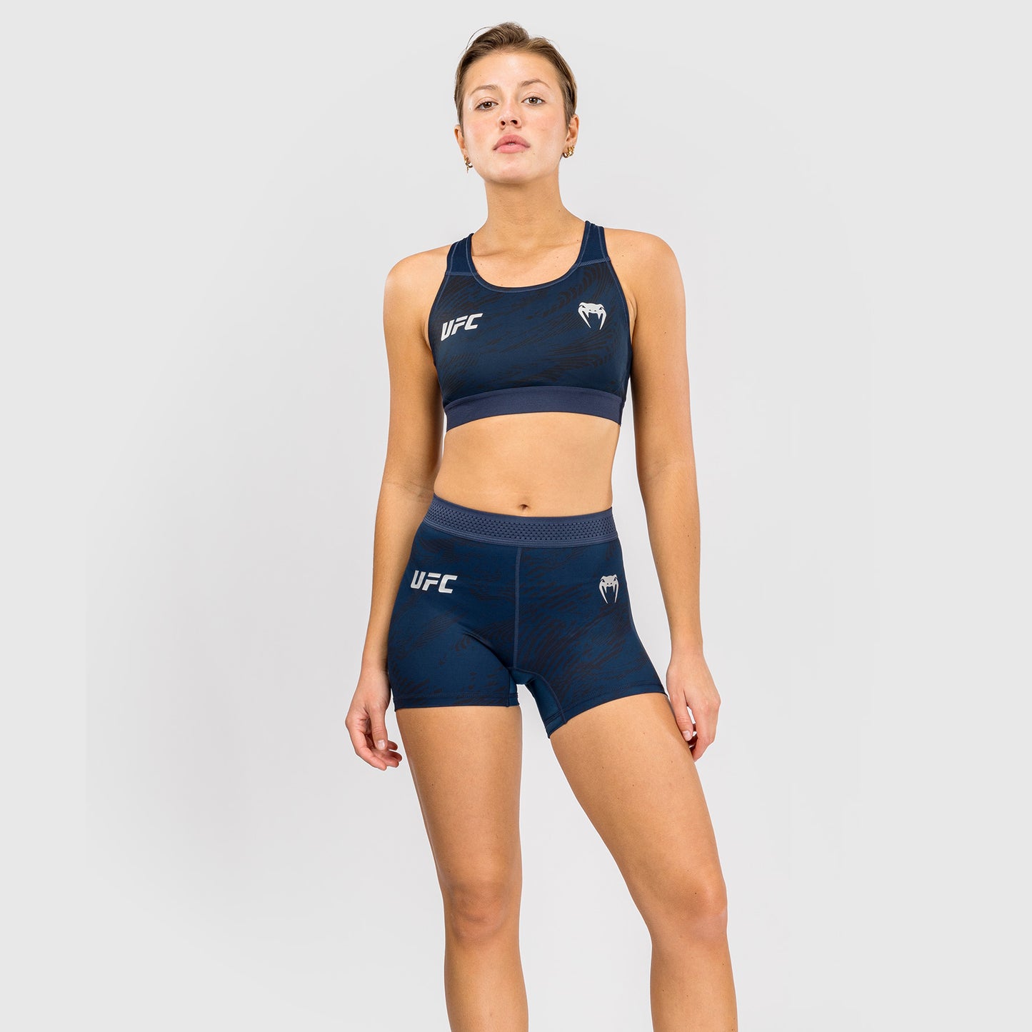 UFC Fusion by Venum Fight Week Vale Tudo Shorts para Mujer - Azul oceánico