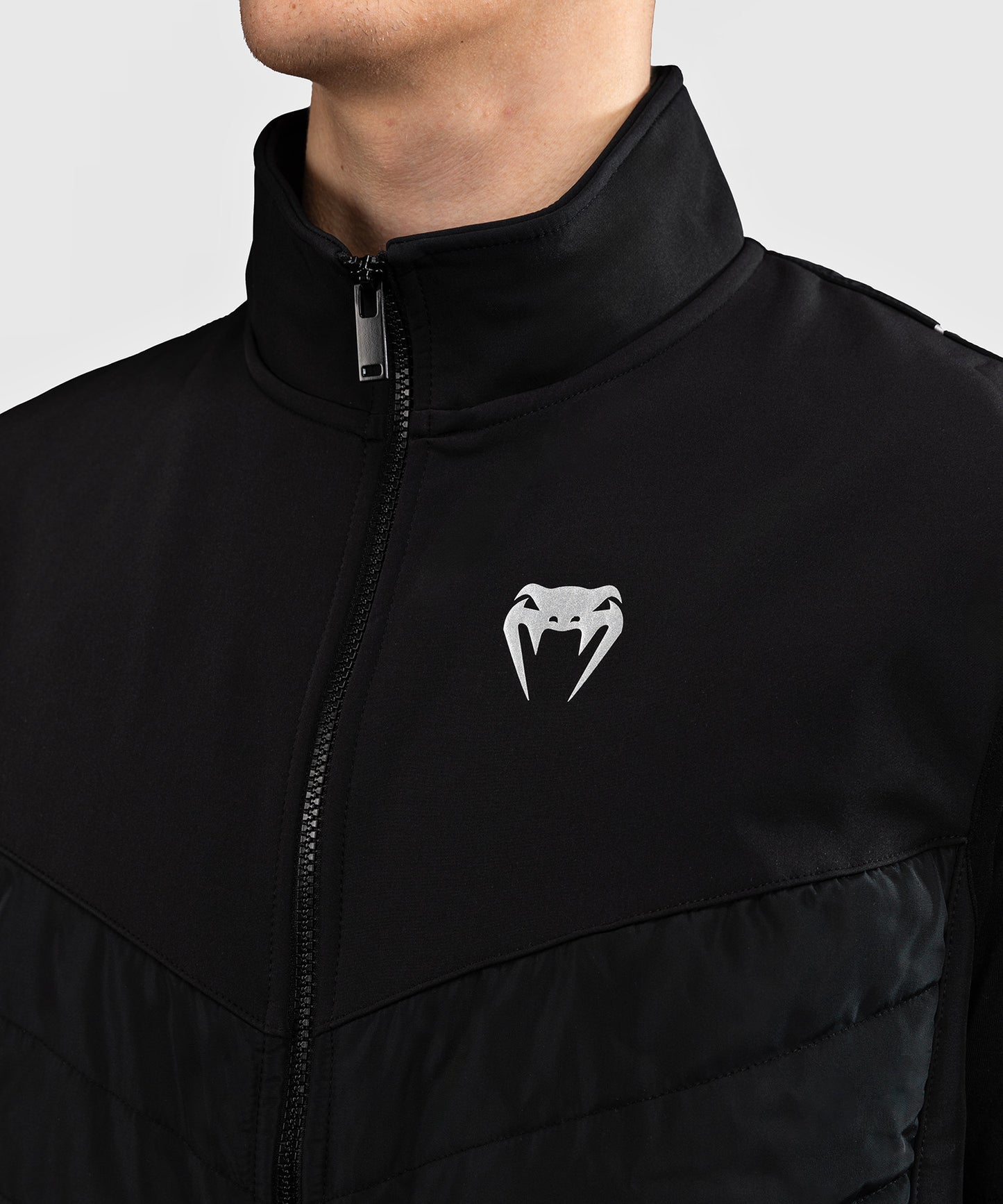 Venum Paddock Chaqueta Softshell Manga Corta - Negro