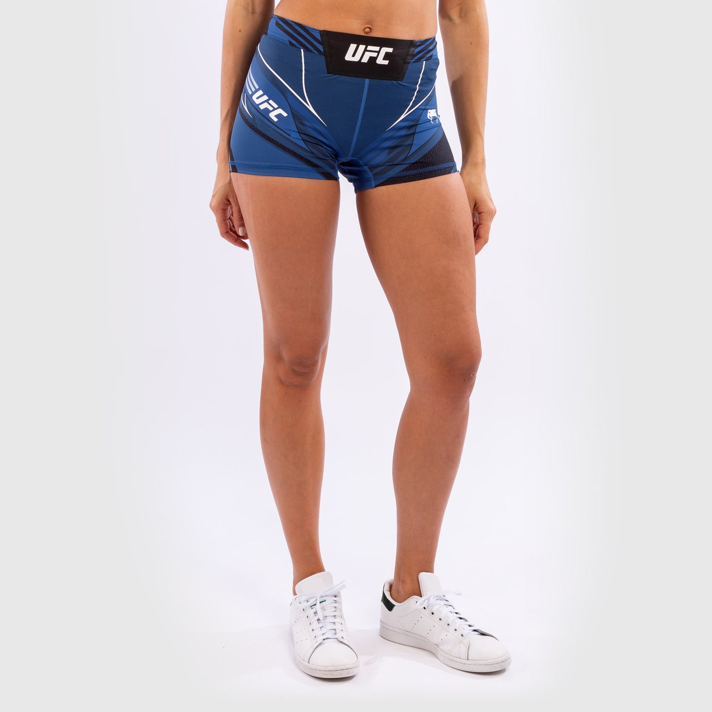 Pantalón De Vale Tudo Para Mujer UFC Venum Authentic Fight Night – Modelo Corto - Azul