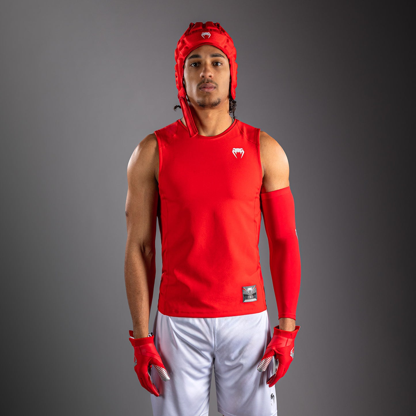 Venum Elite Fútbol Camiseta de Compresión Sin Mangas - Rojo