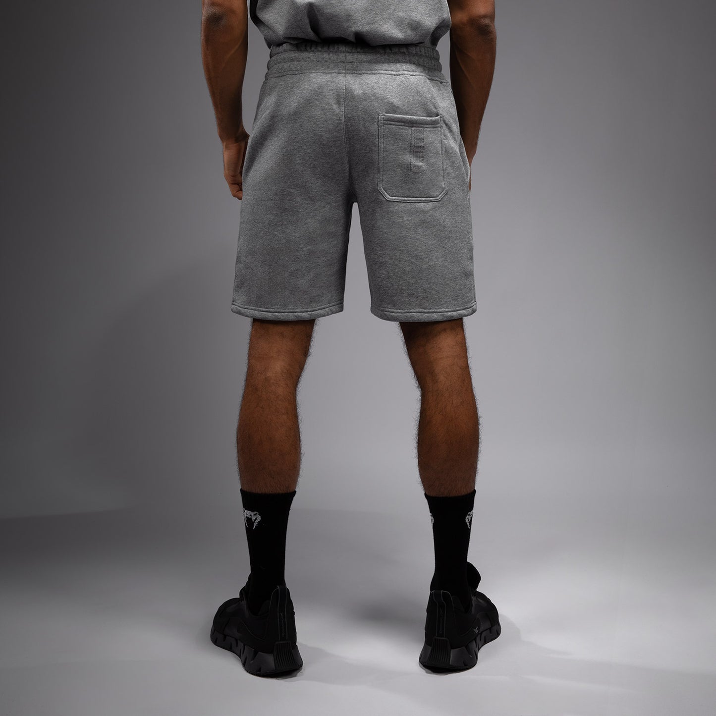 Venum Silent Power Pantalones Cortos de Algodón - Cloudy Grey