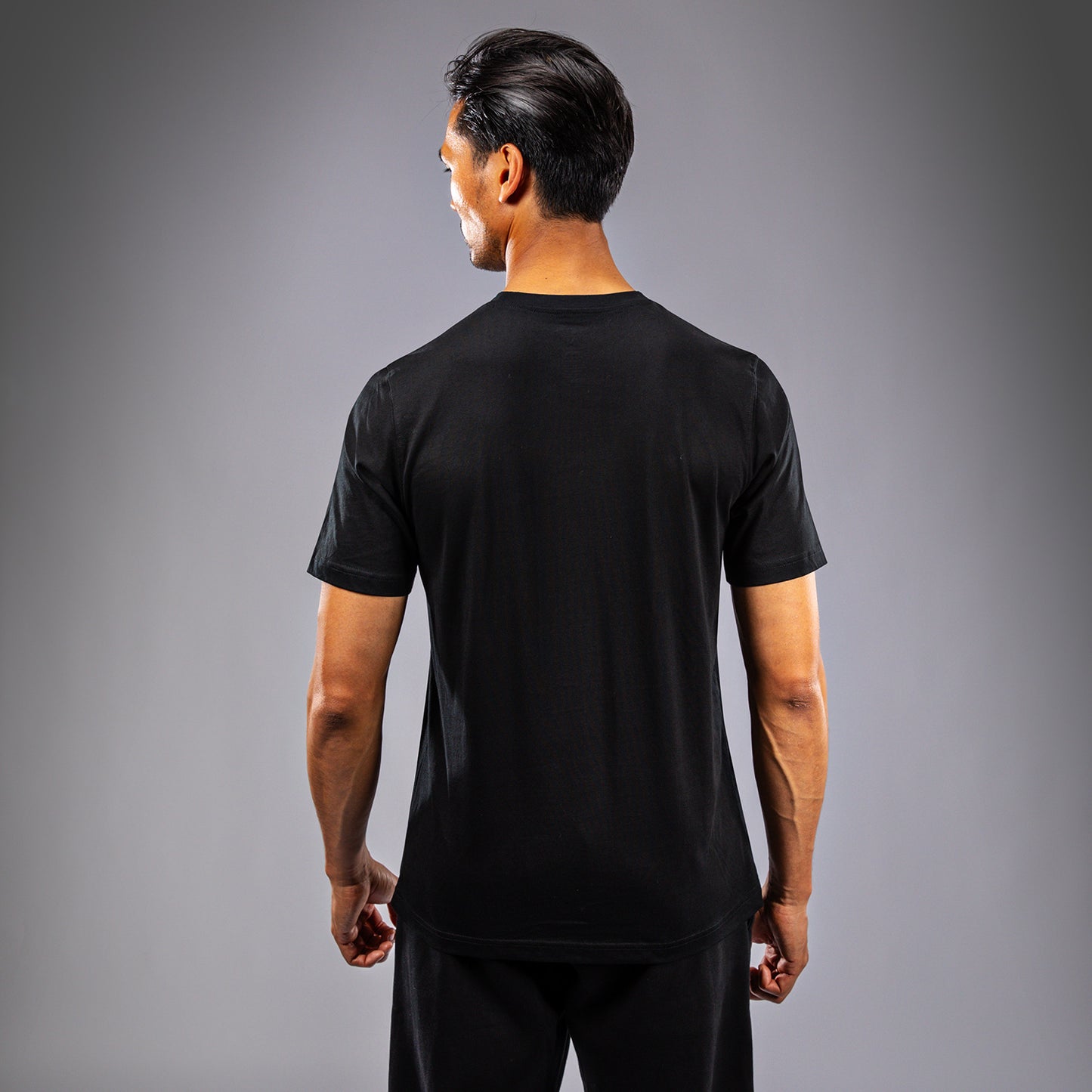 UFC Fusion by Venum Replica Camiseta de Manga Corta para Hombre - Negro
