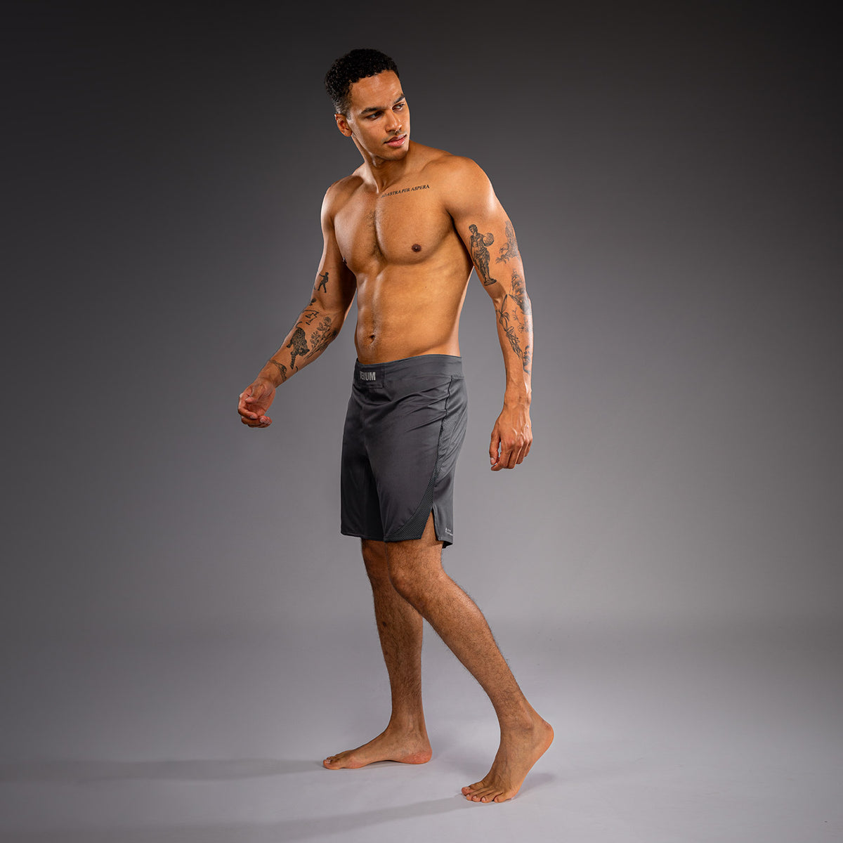 Venum G-Fit Scale Fightshorts - Gris