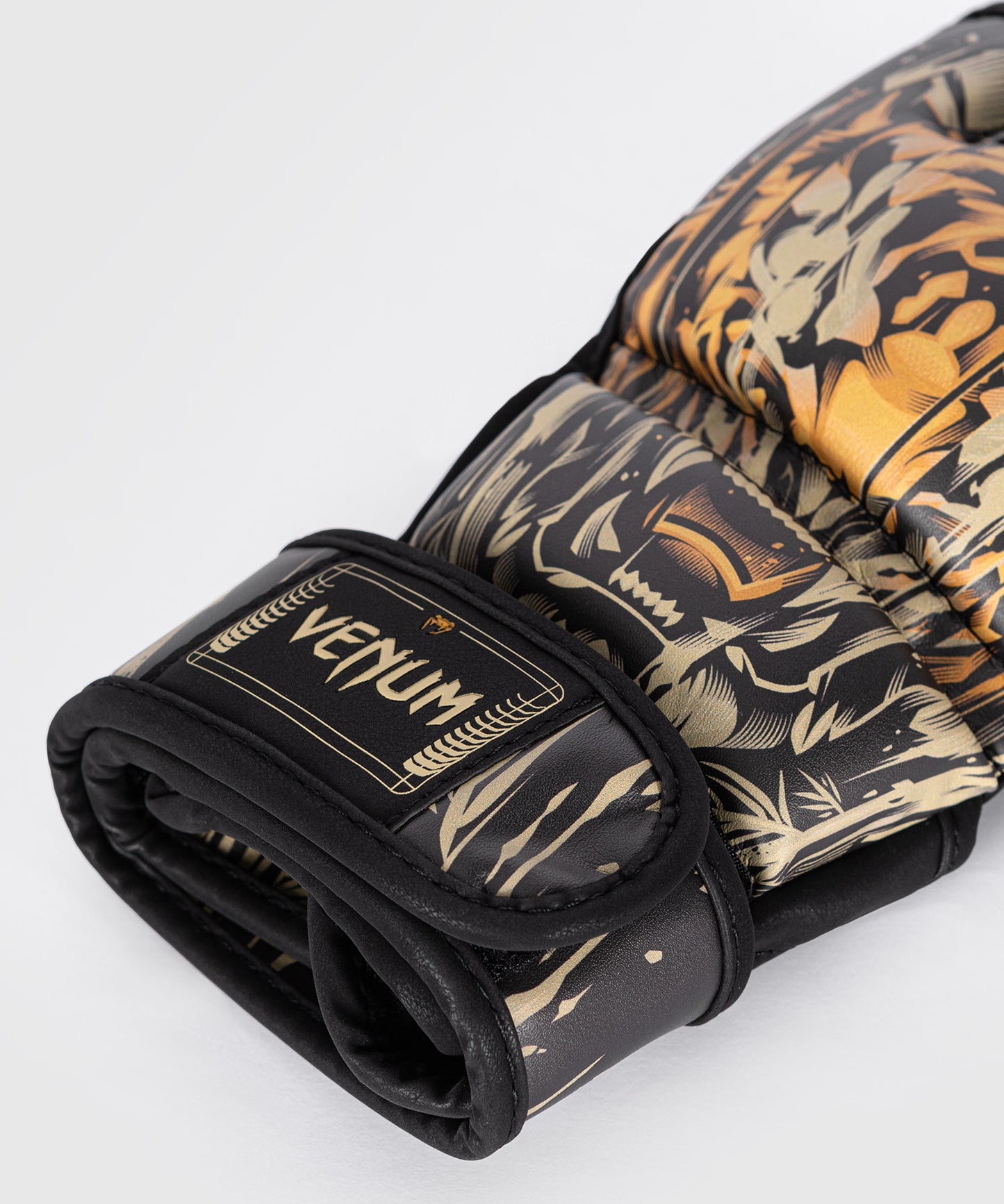 Venum Tiger Guantes de MMA - Negro/Naranja Neón