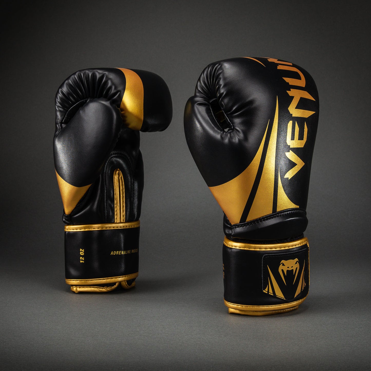 Venum Challenger 2.5 Guantes de Boxeo – Negro/Dorado
