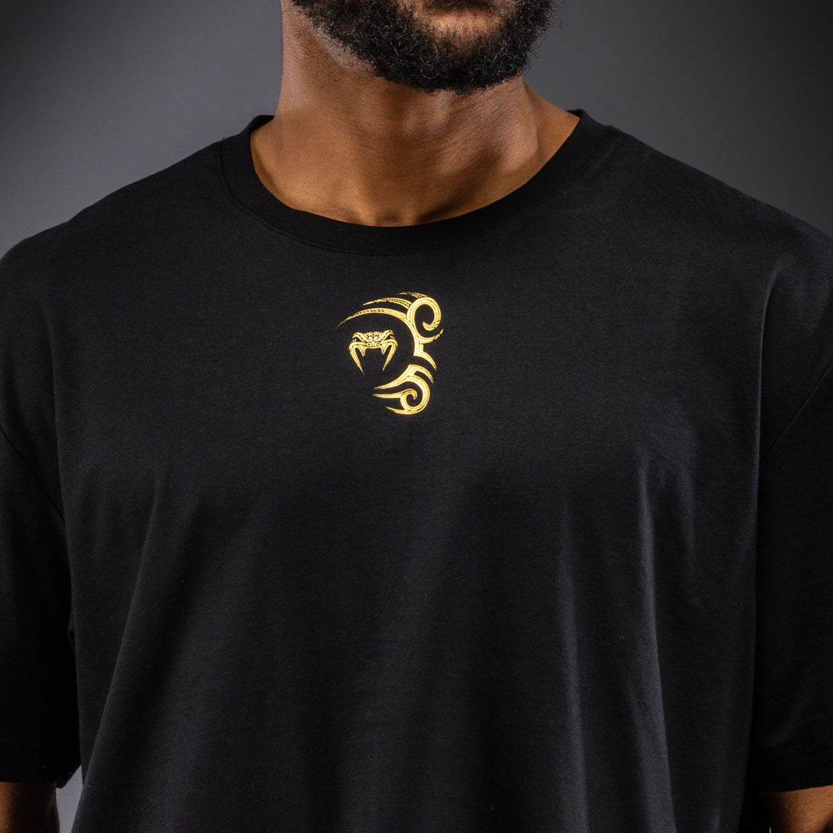 Venum x Mike Tyson Tiger Camiseta Tiger - Negro/Oro