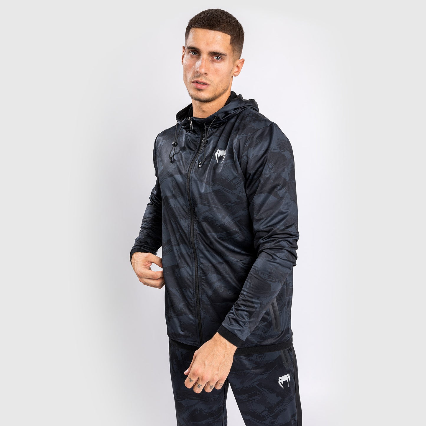 Sudadera Con Capucha Venum Electron 3.0 Dry Tech - Negro